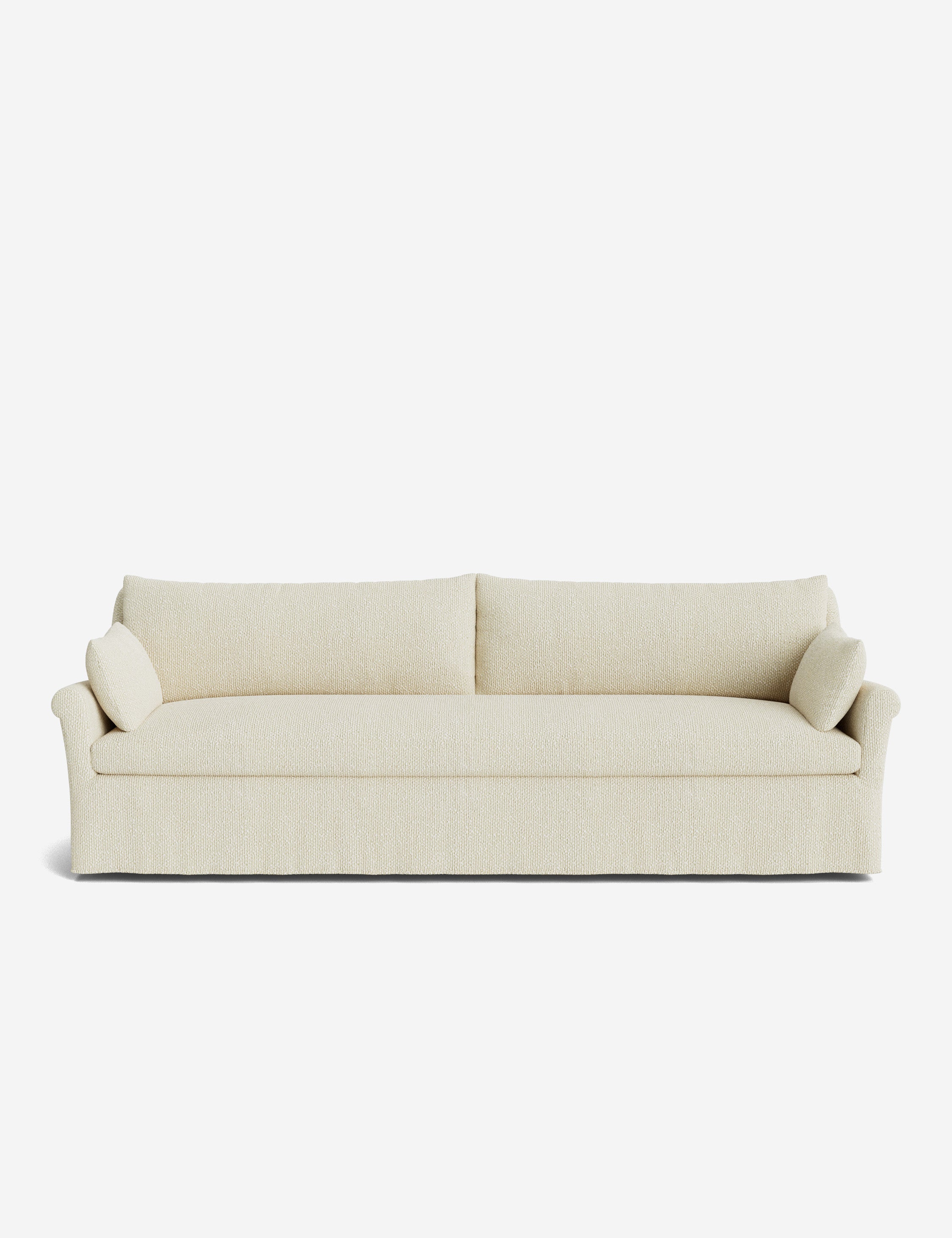 Lulu and Georgia Portola Rolled Arm Slipcover Sofa - view 200
