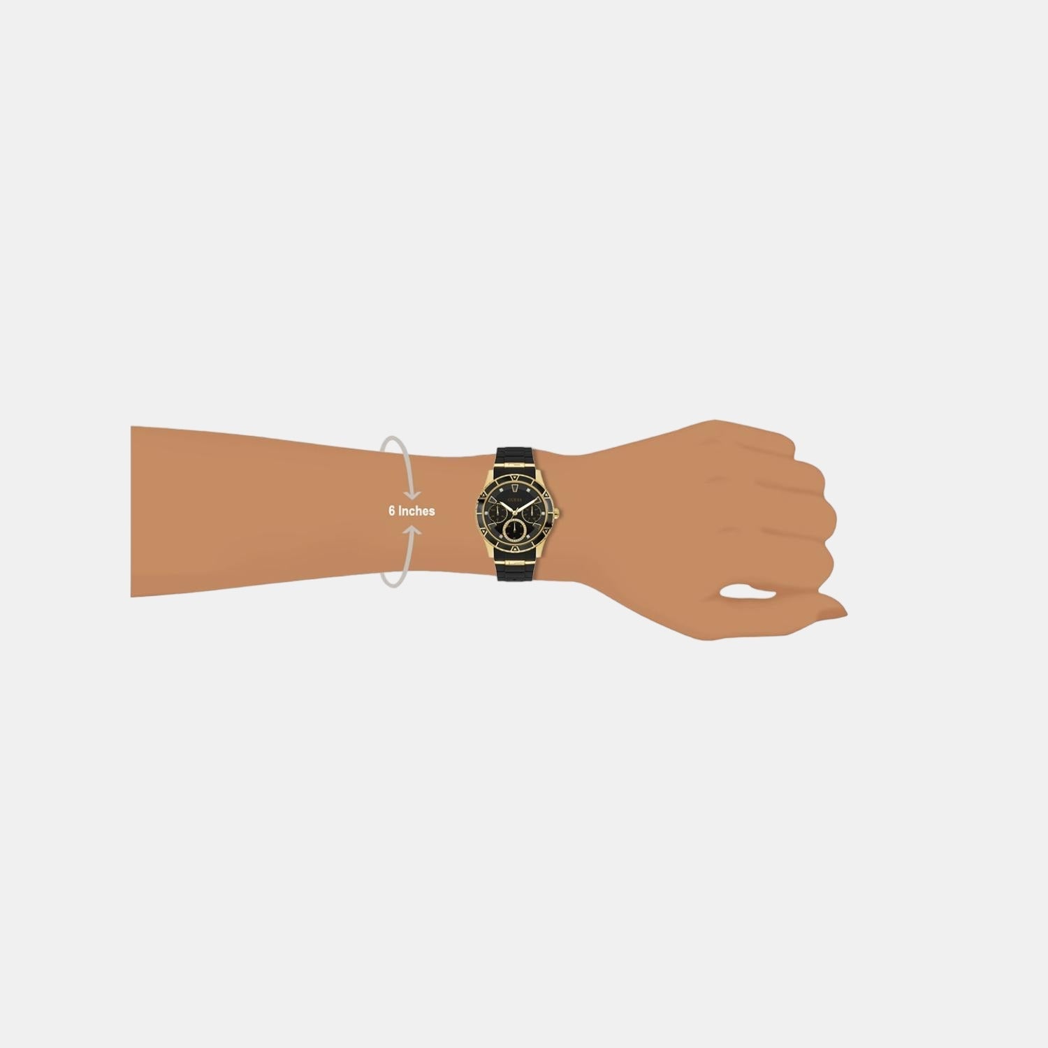 Guess Sport Women Quartz Black Dial Chronograph Silicone Watch W1157L1 - view 4