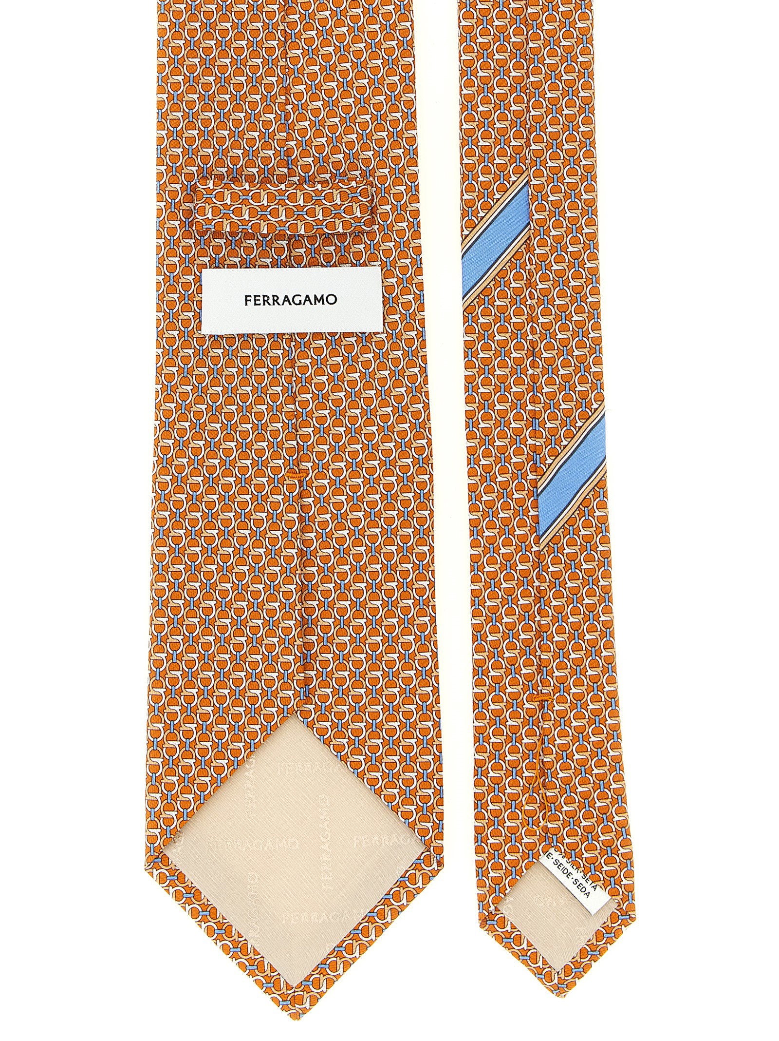 Ferragamo Intreccio Tie – 100% silk - view 2