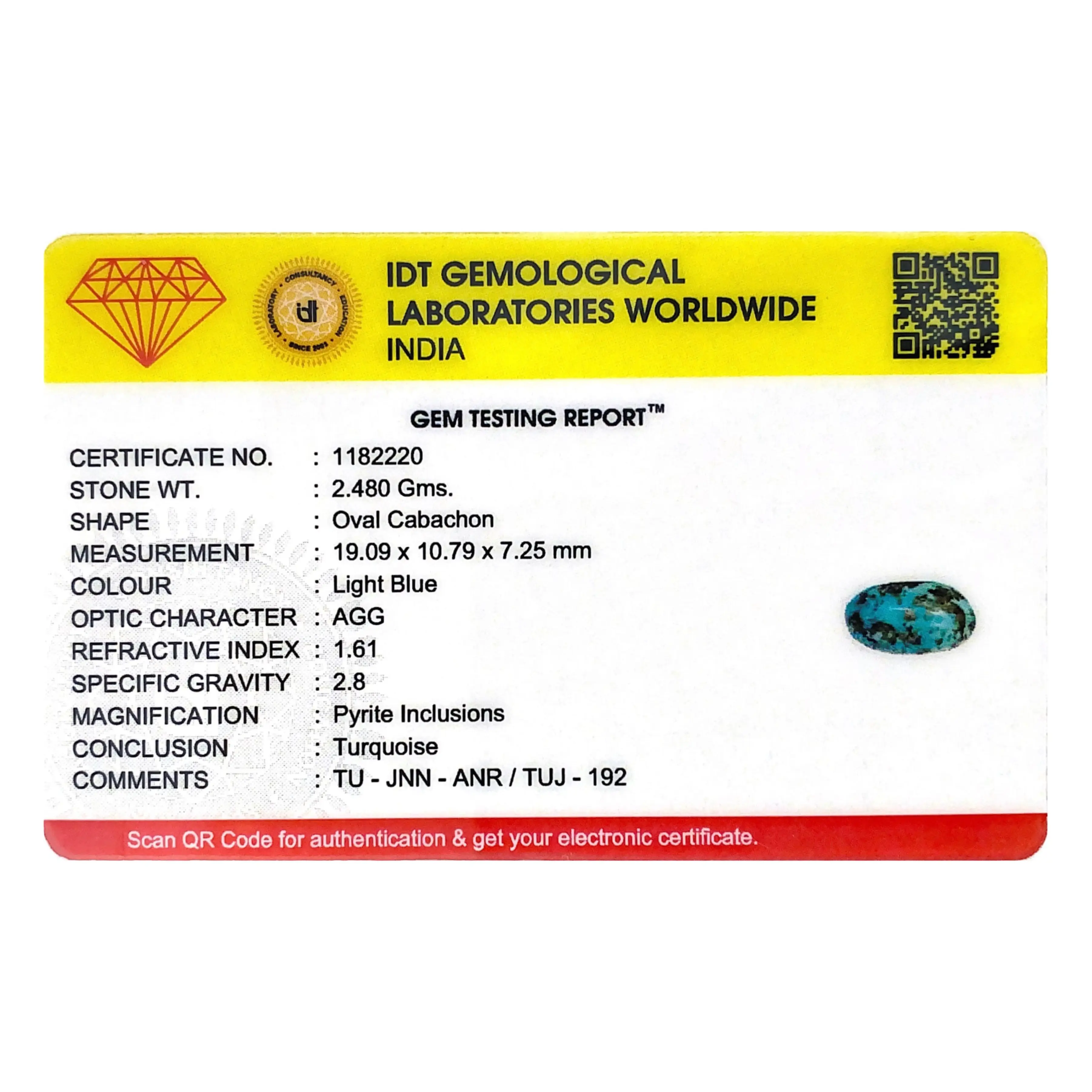 Pramogh Irani Firoza - 12.4 Carat - view 4