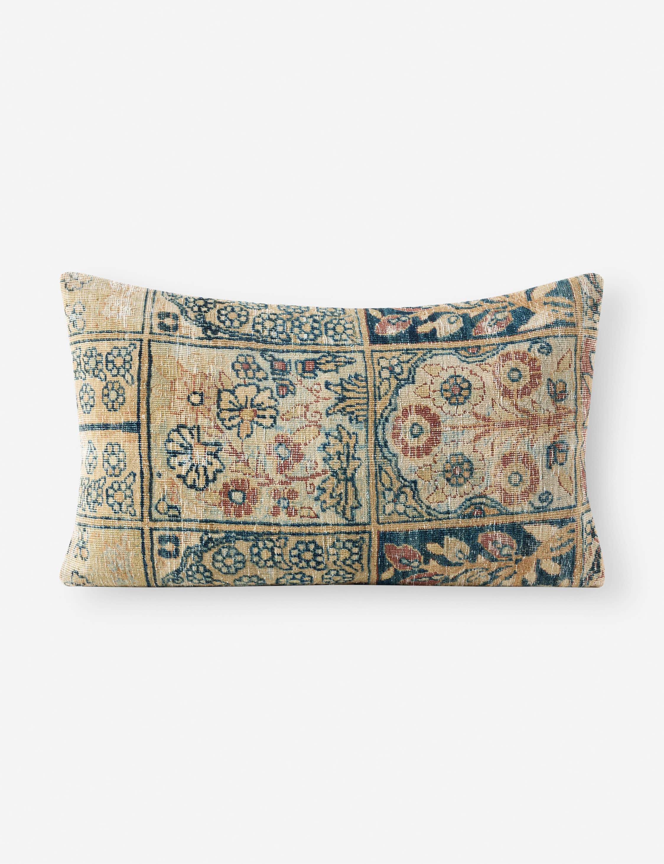 Lulu and Georgia Vintage Lumbar Pillow No. 318, 16" x 26"