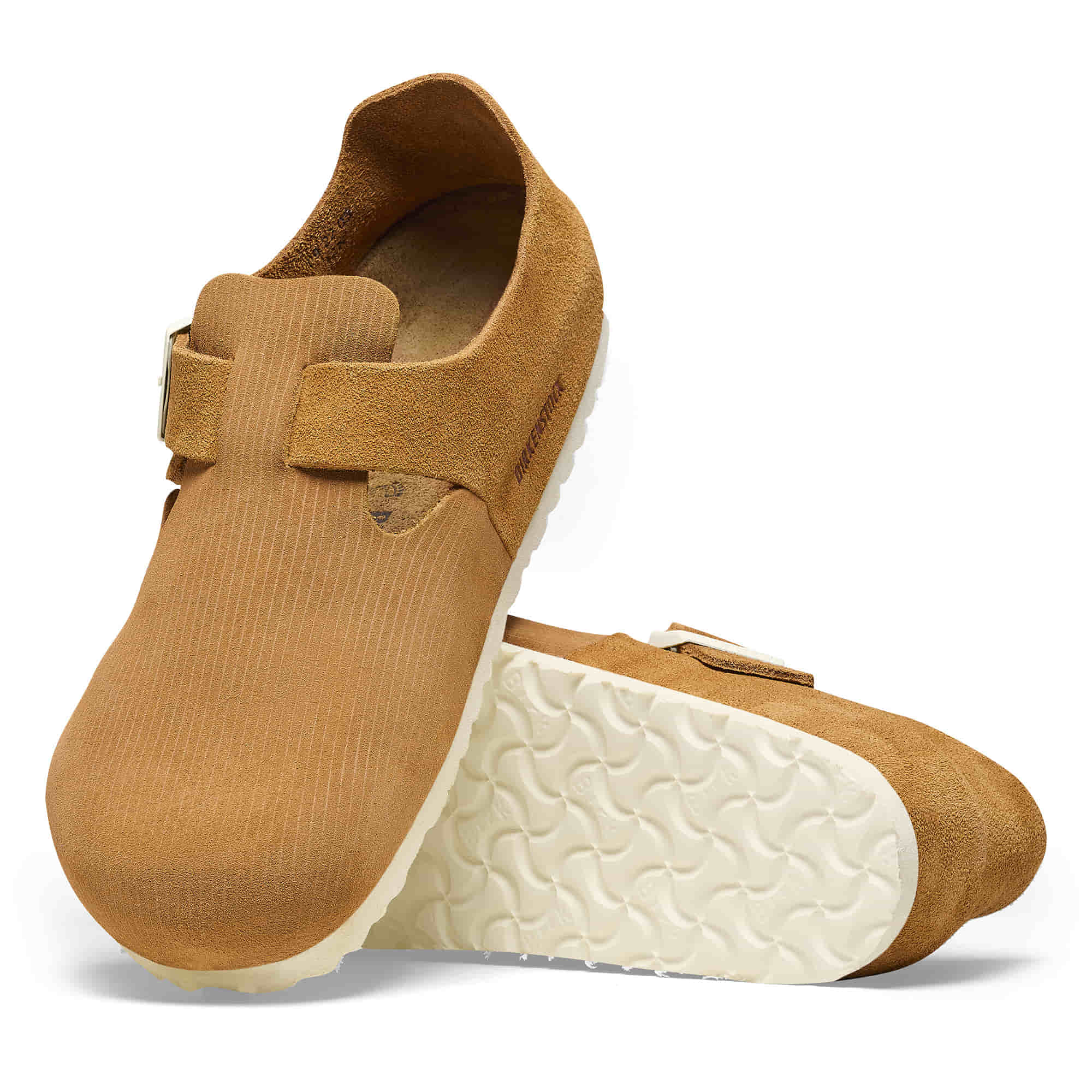 Birkenstock London Suede Leather – Brown Brown/Cork Brown