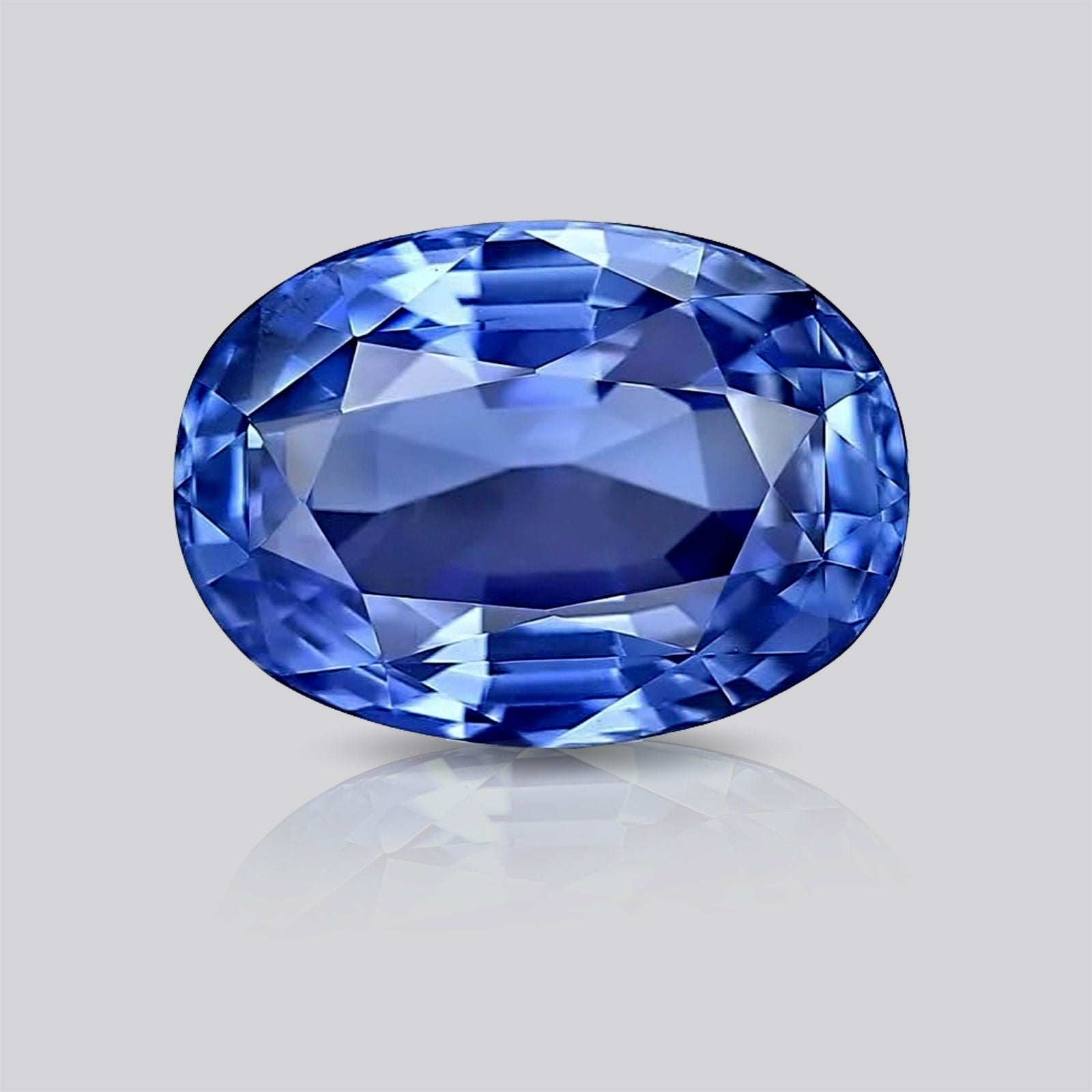 Gemsmantra Blue Sapphire (3.70 Ratti, 3.37 Carat)