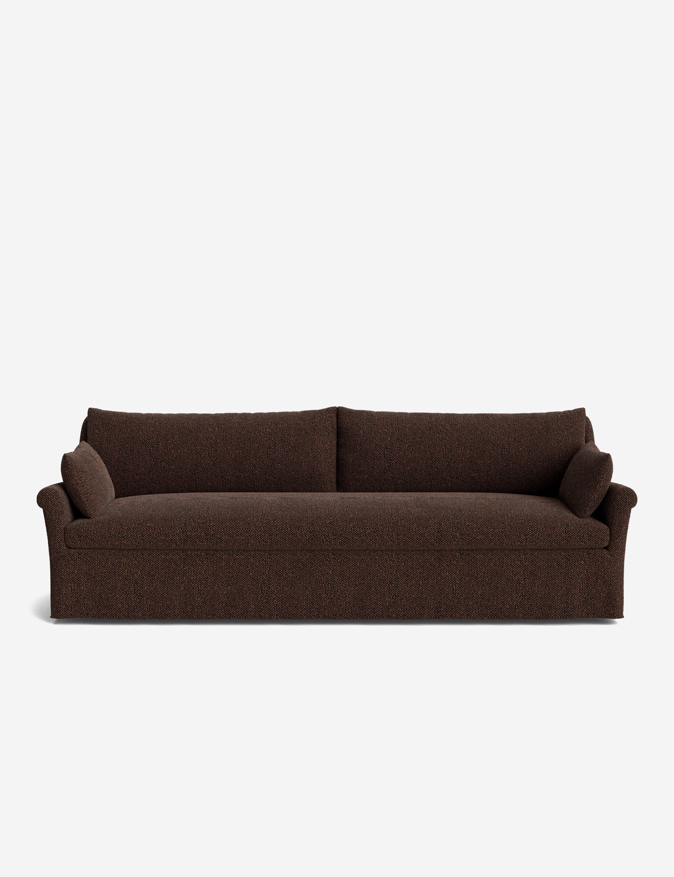 Lulu and Georgia Portola Rolled Arm Slipcover Sofa - view 195