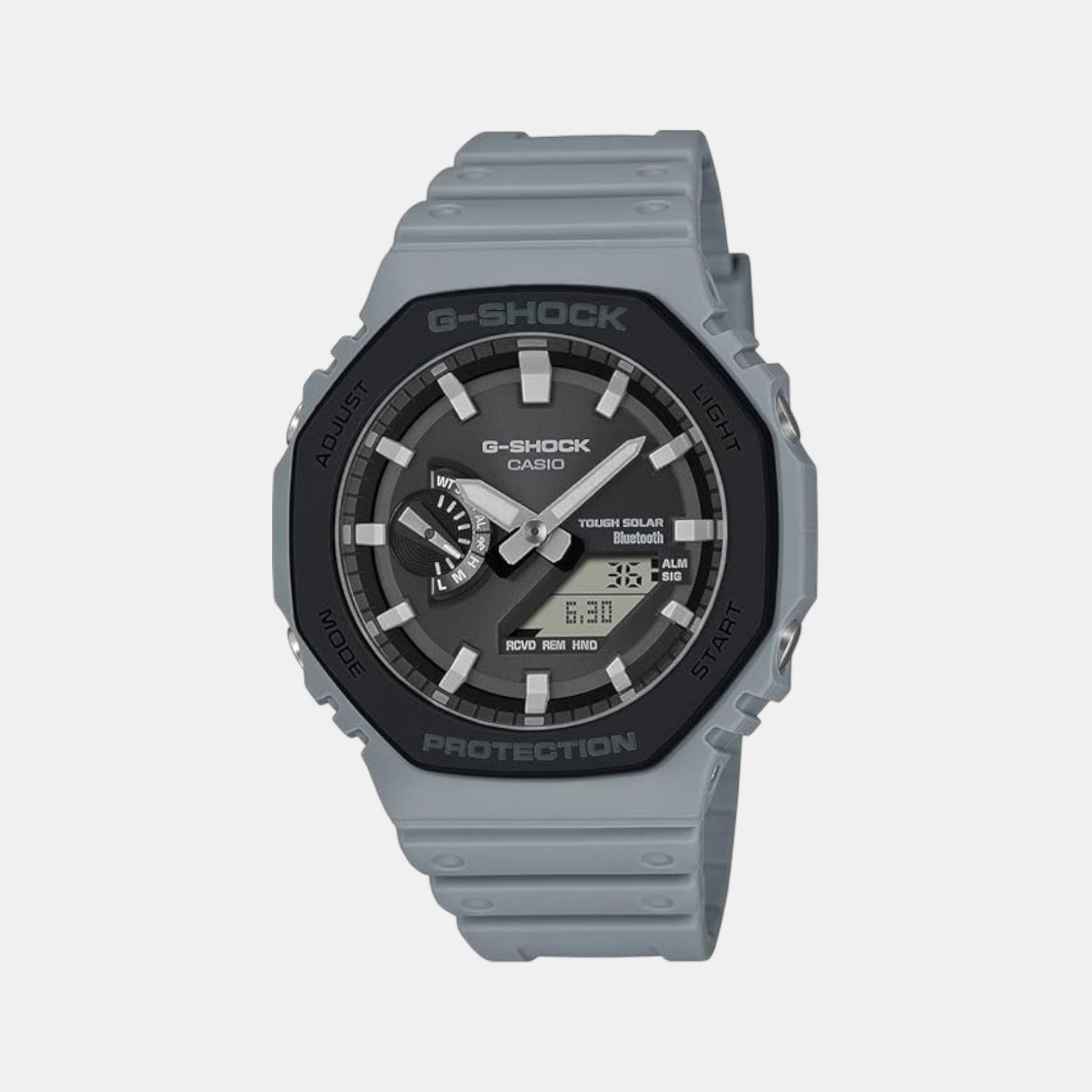 Casio G-Shock Men Quartz Grey Dial Analog-Digital Resin Watch G1649