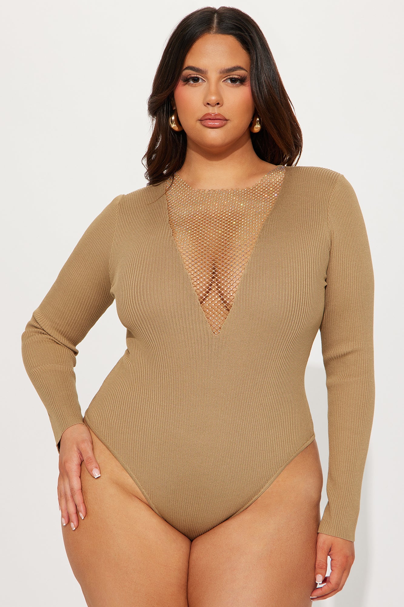 BlackTree Rhinestone Bodysuit - view 5