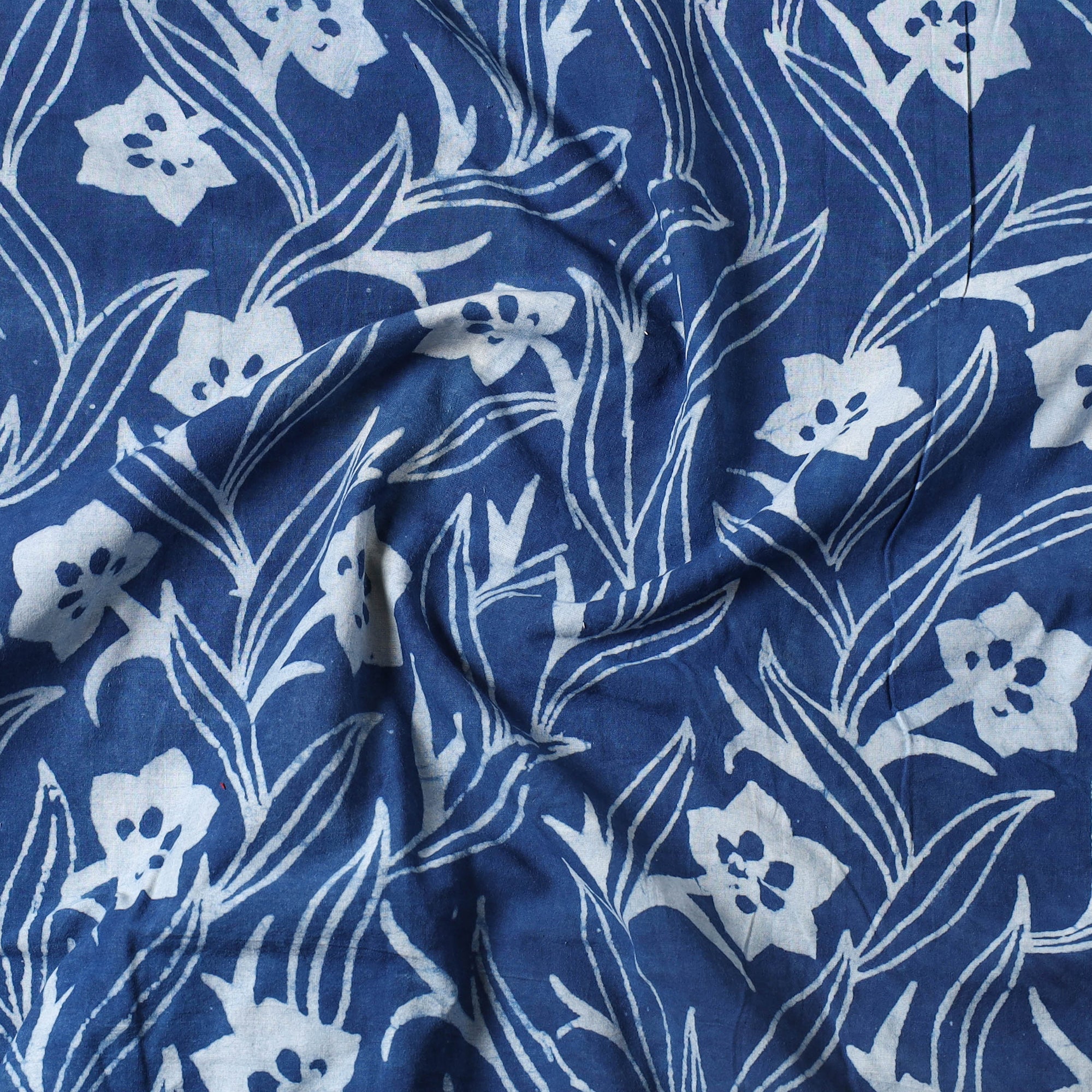 BINDAAS UNLIMITED Bindaas Block Printed Cotton Precut Fabric (2 meter) 11 - view 2