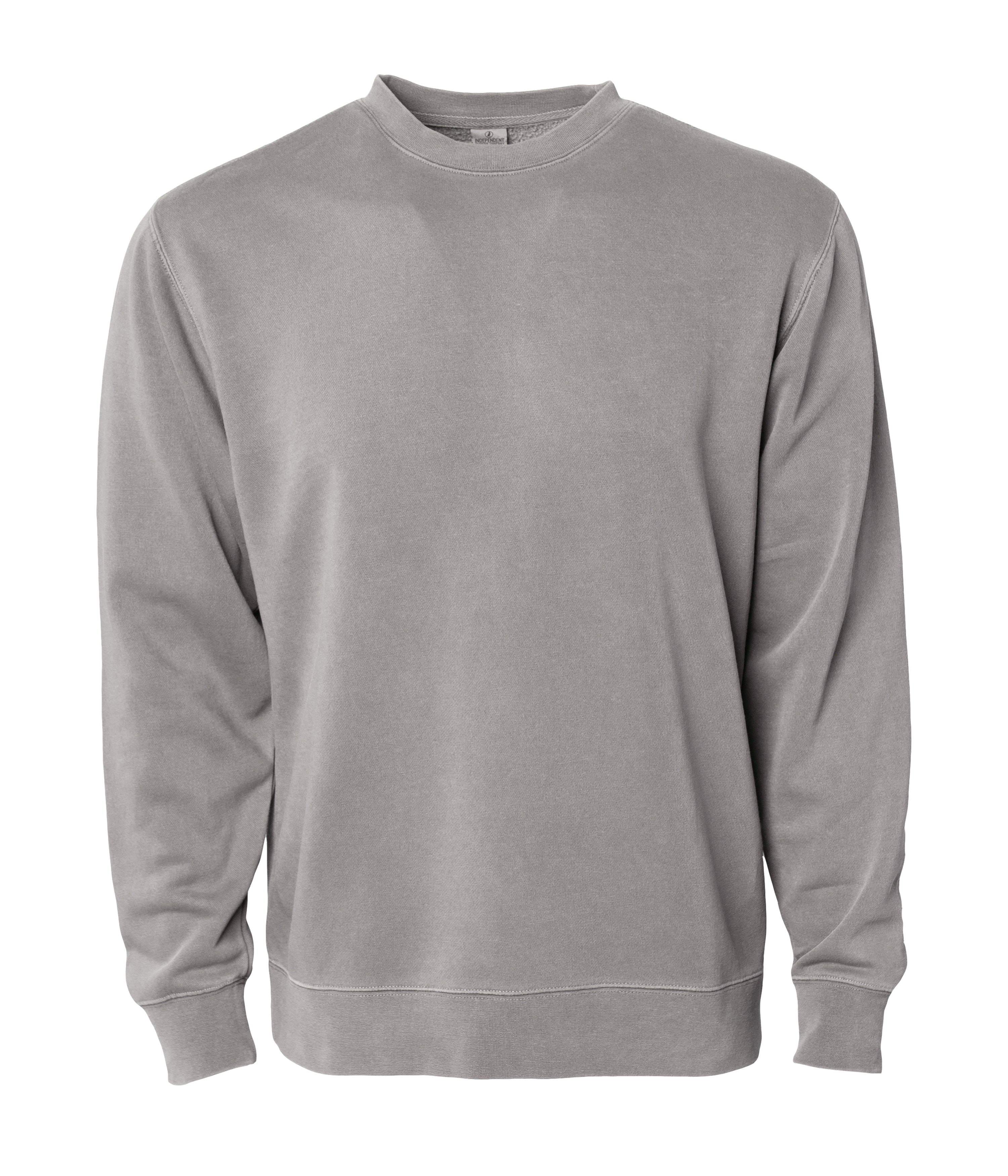 Independent Trading Company Unisex Midweight Pigment Dye Crew Neck