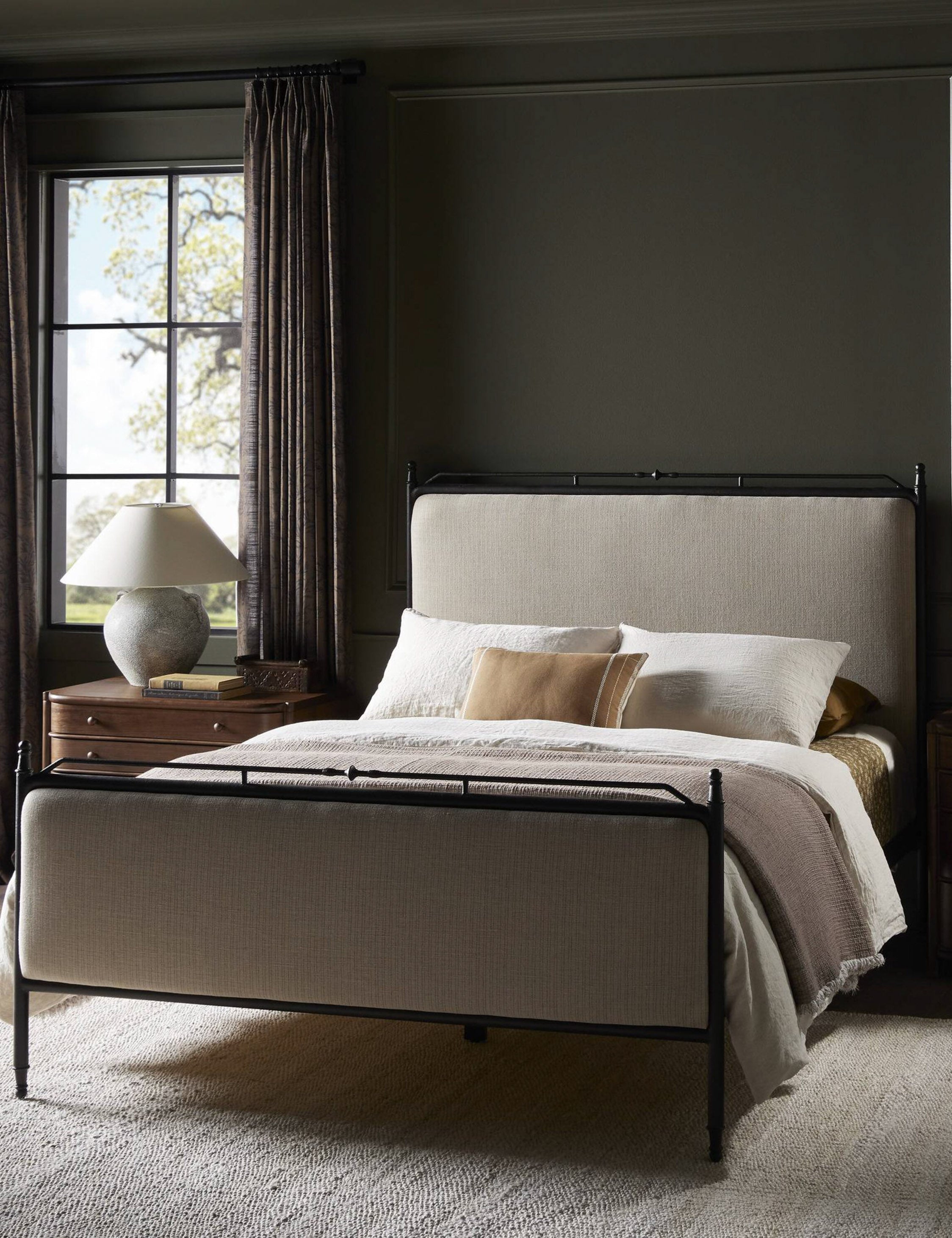 Lulu and Georgia Leyla Platform Bed by Amber Lewis x Four Hands - view 4