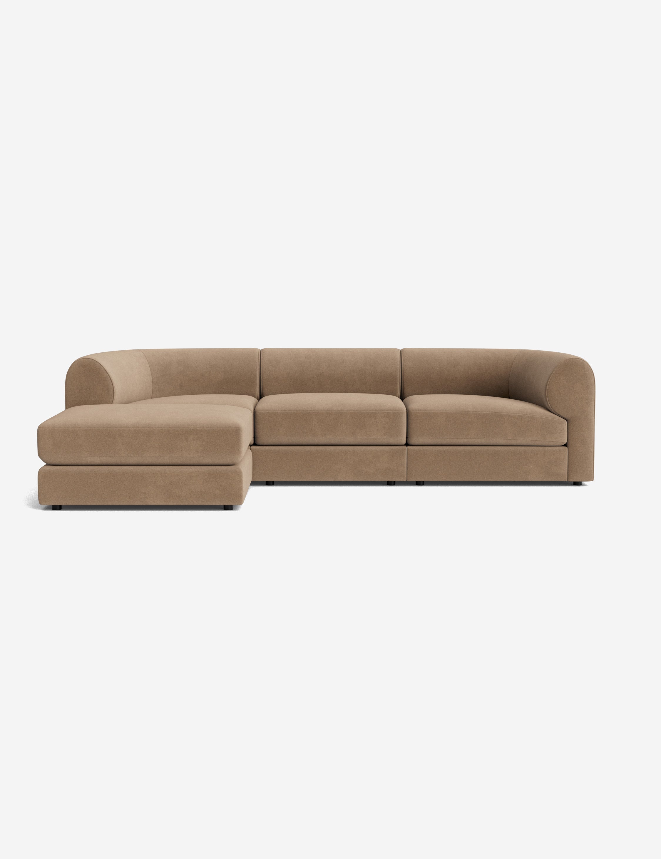 Lulu and Georgia Sergio Modular Sectional Sofa With Ottoman - view 57