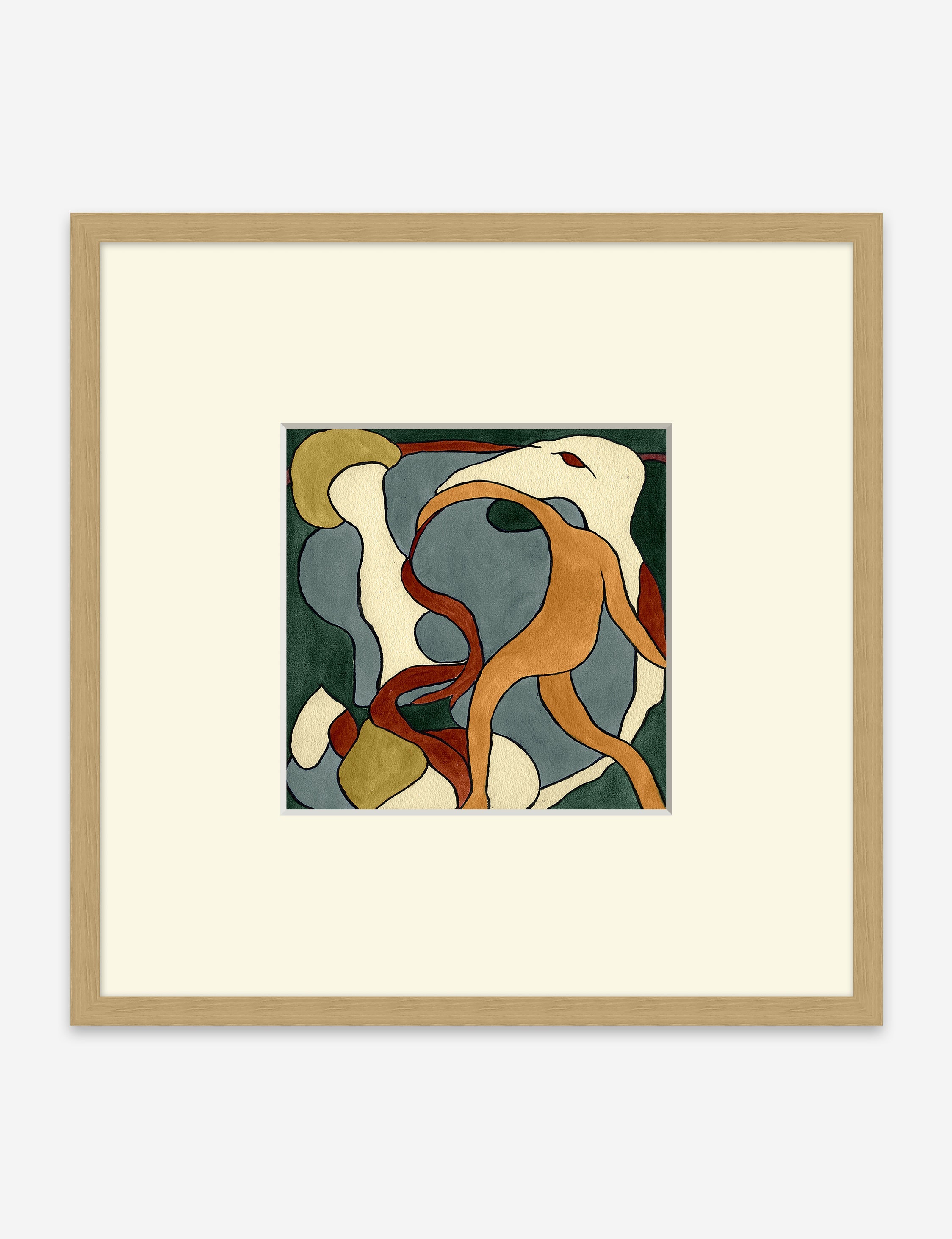 Lulu and Georgia Abstracted Jazz Wall Art
