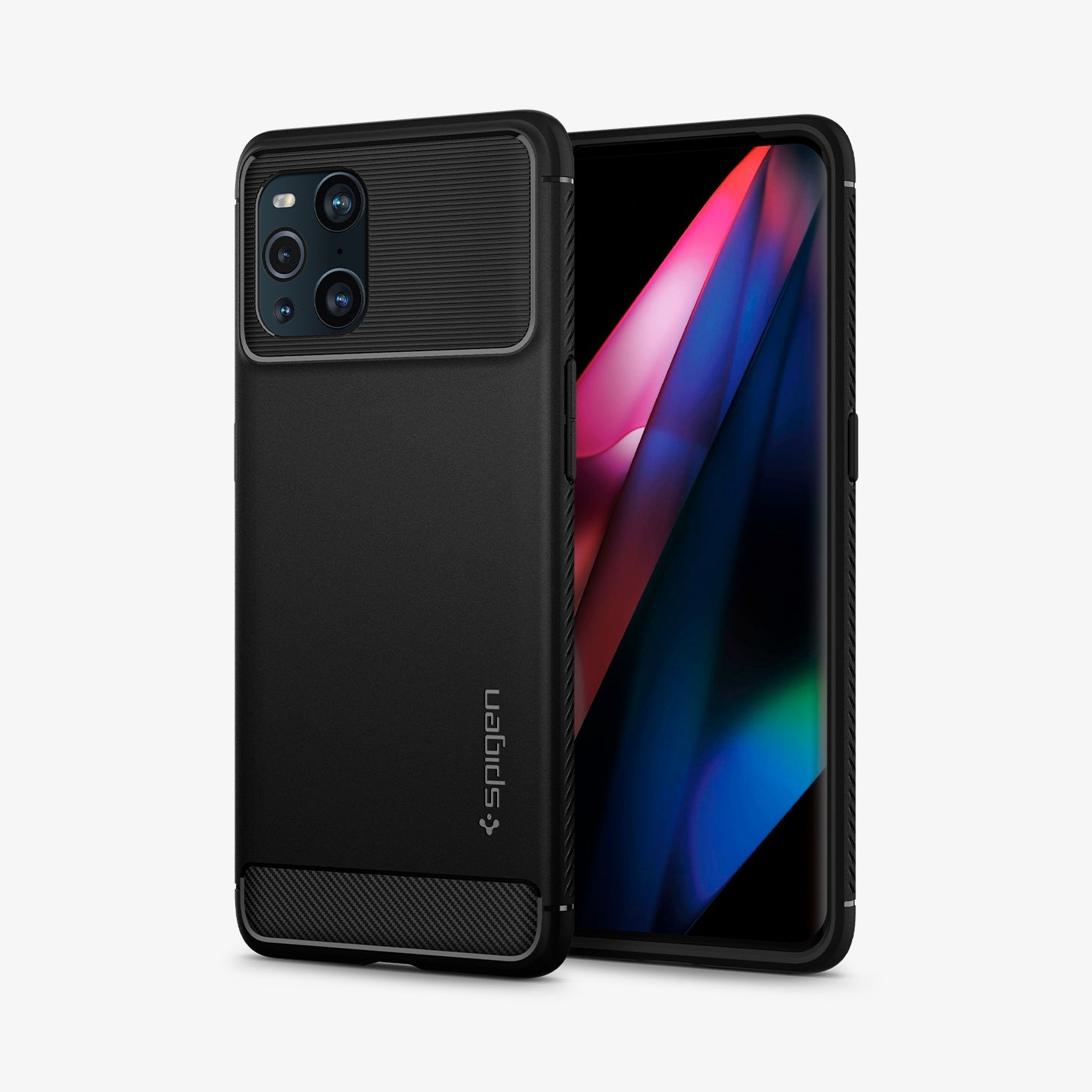OPPO Find Series - Rugged Armor – Matte Black - view 24