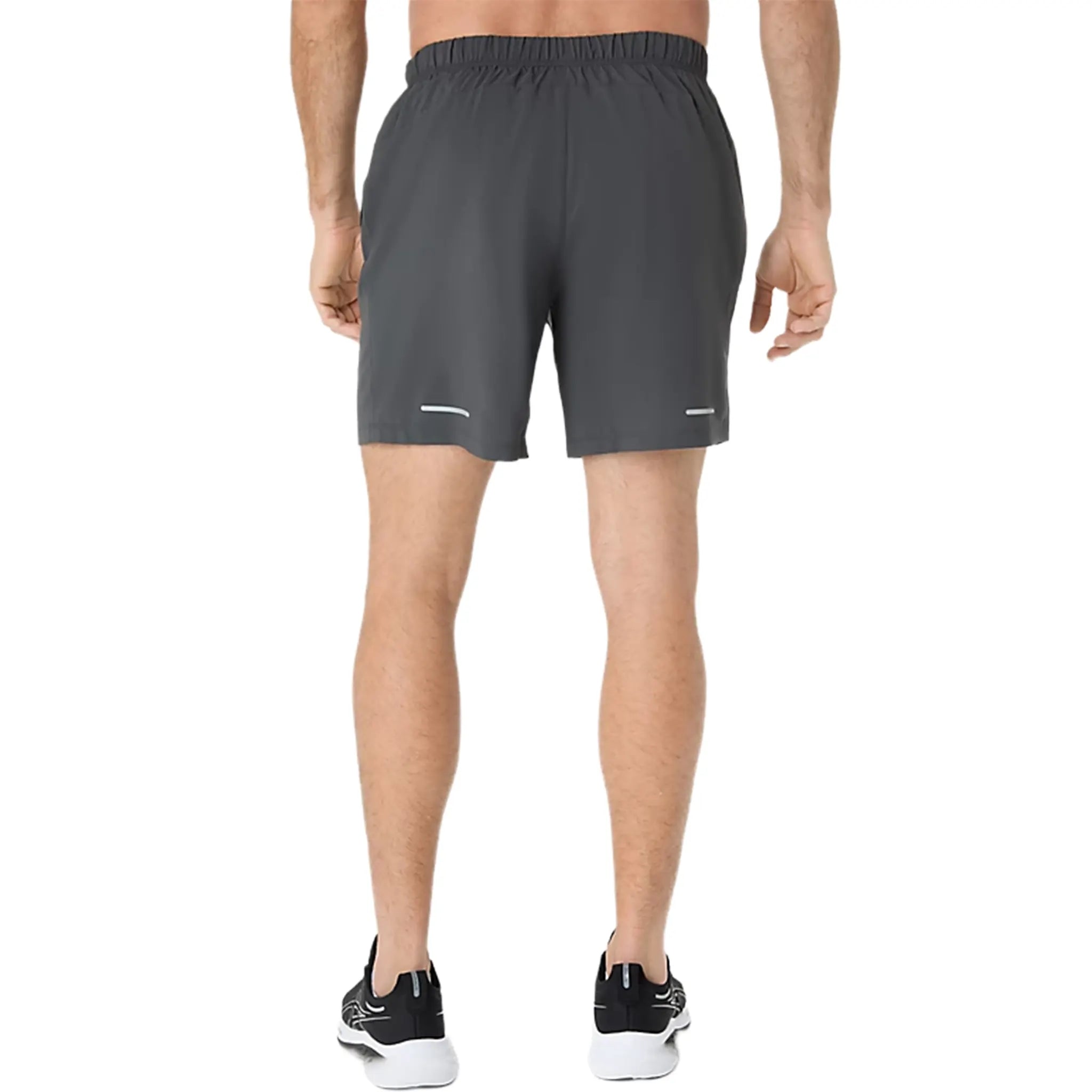 Asics Road Sport 7Inch Performance Graphite Grey Shorts - view 2