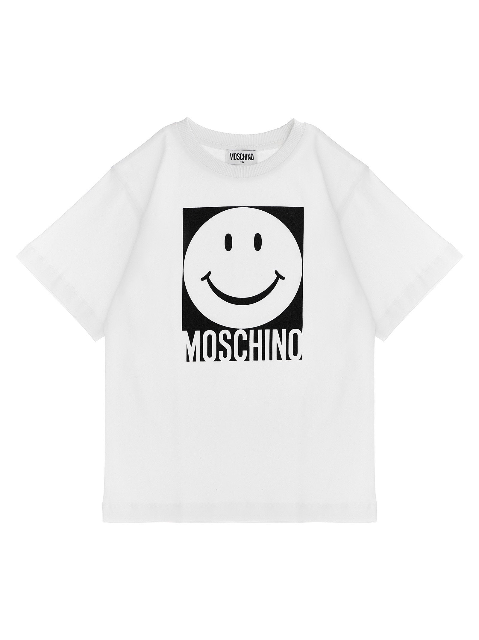 Moschino Kid Teen Printed T-shirt – 100% cotton