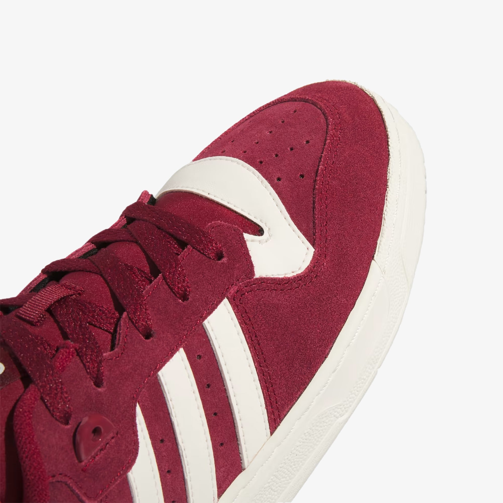 Adidas Originals | RIVALRY LOW { BURGUNDY/WHITE/COLLEGIATE - view 3