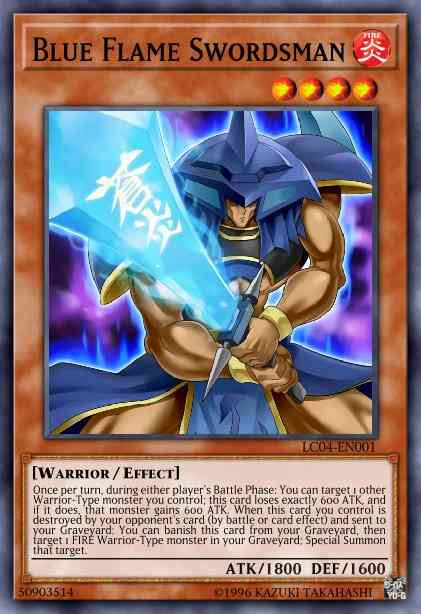 Yu-Gi-Oh! Blue Flame Swordsman - LDK2-ENJ14 - Common - Unlimited