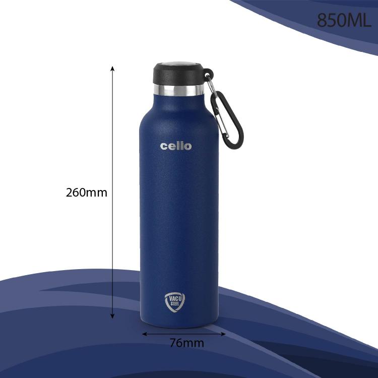 Cello Duro Hector Flask, Vacusteel Water Bottle - view 90