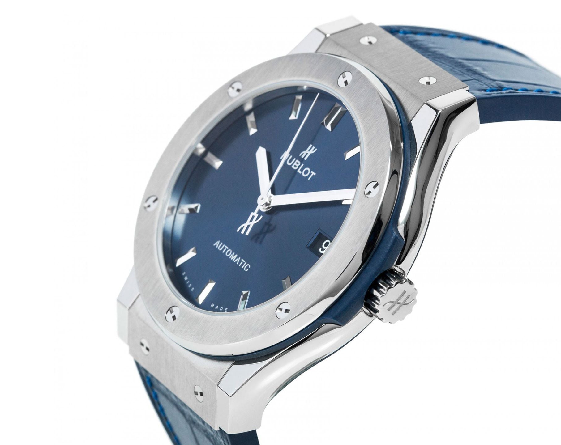 Hublot Classic Fusion Titanium Blue Dial Men 45mm - view 2