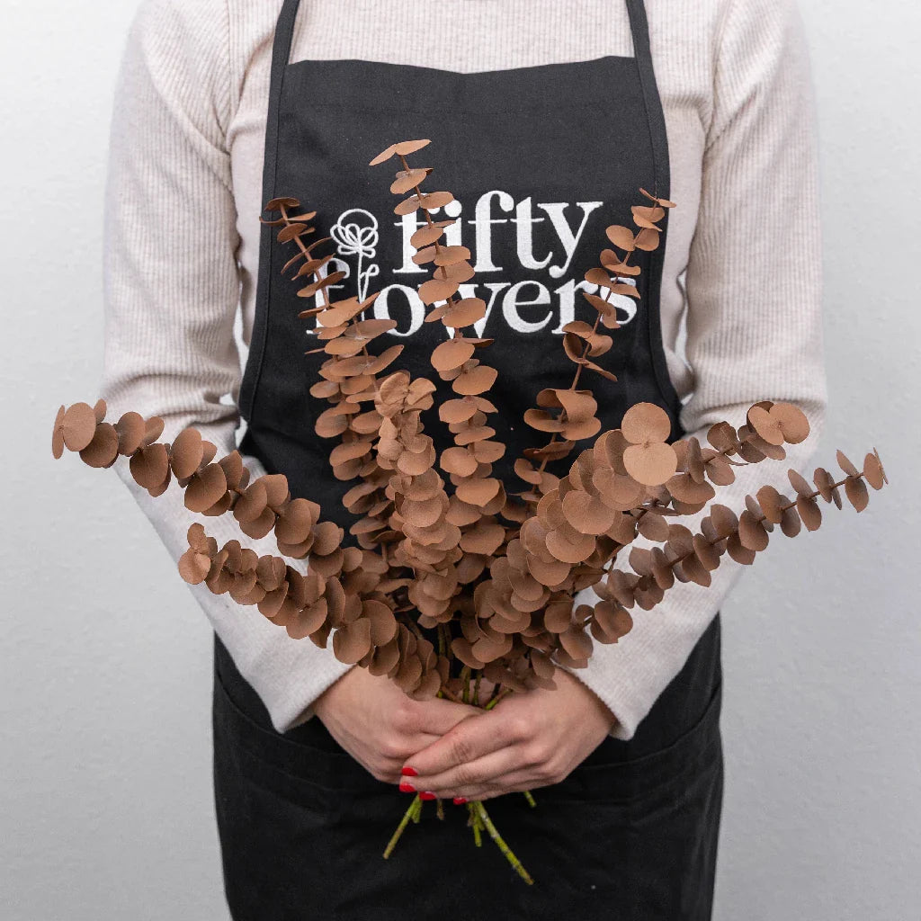 FiftyFlowers Mocha Mousse Tinted Baby Eucalyptus