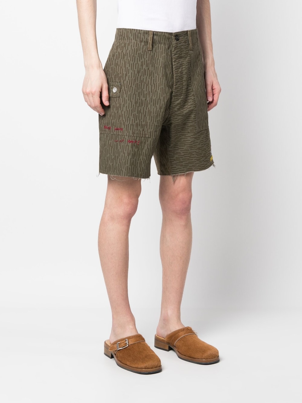 President'S Camouflage print shorts – 100% Cotton - view 3