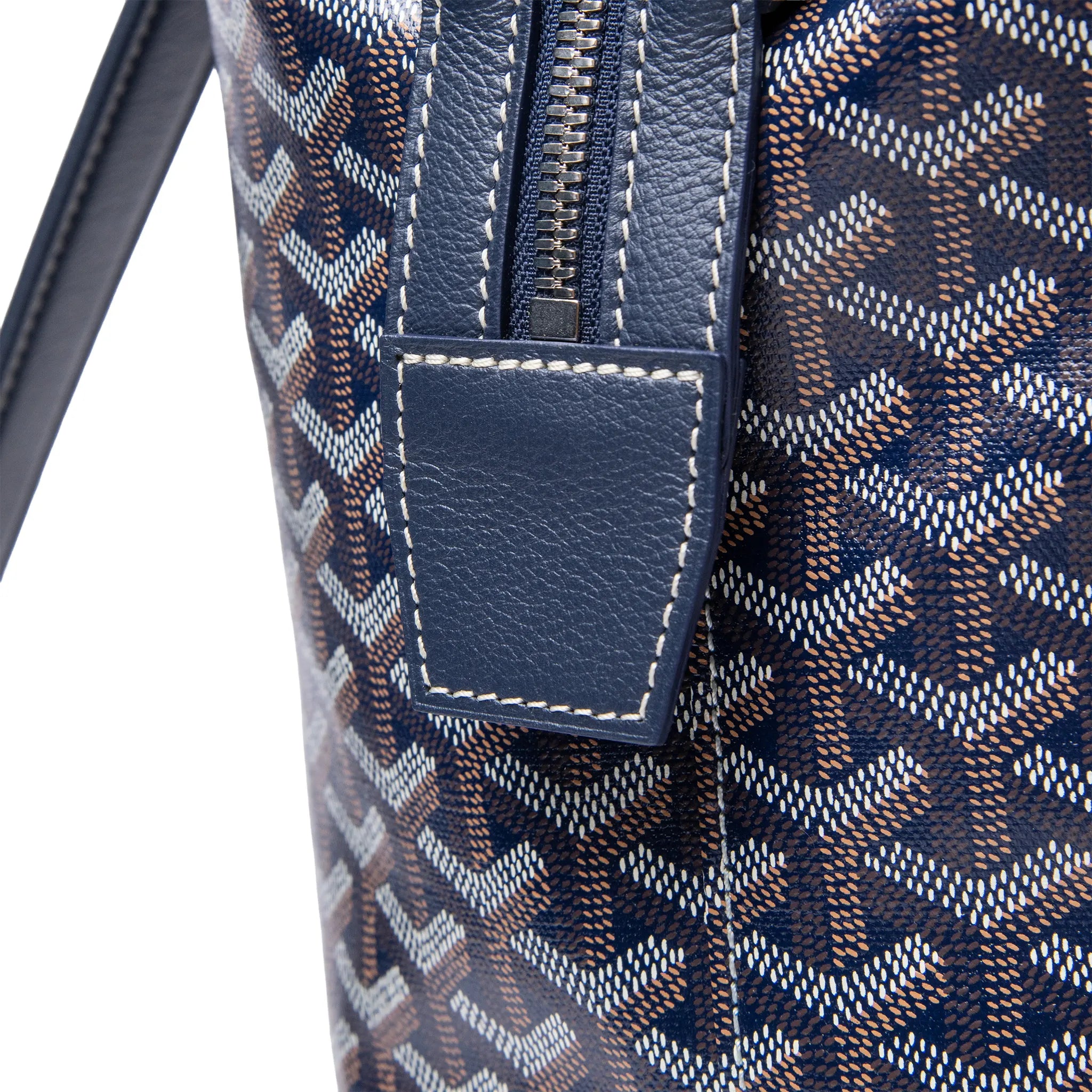 Goyard Navy Blue Cisalpin Backpack - view 5