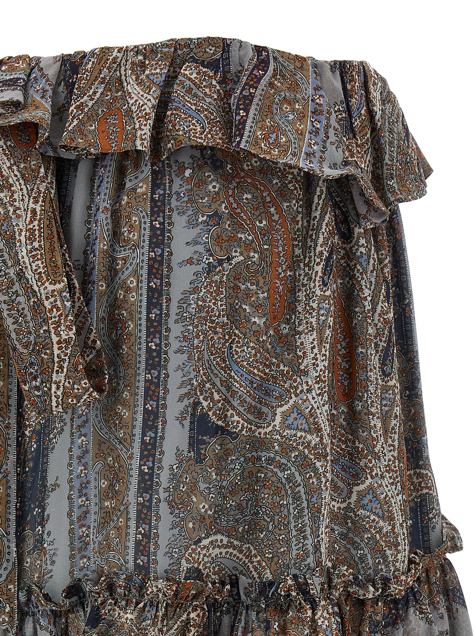 Saint Laurent All Over Print Skirt – 100% silk - view 4