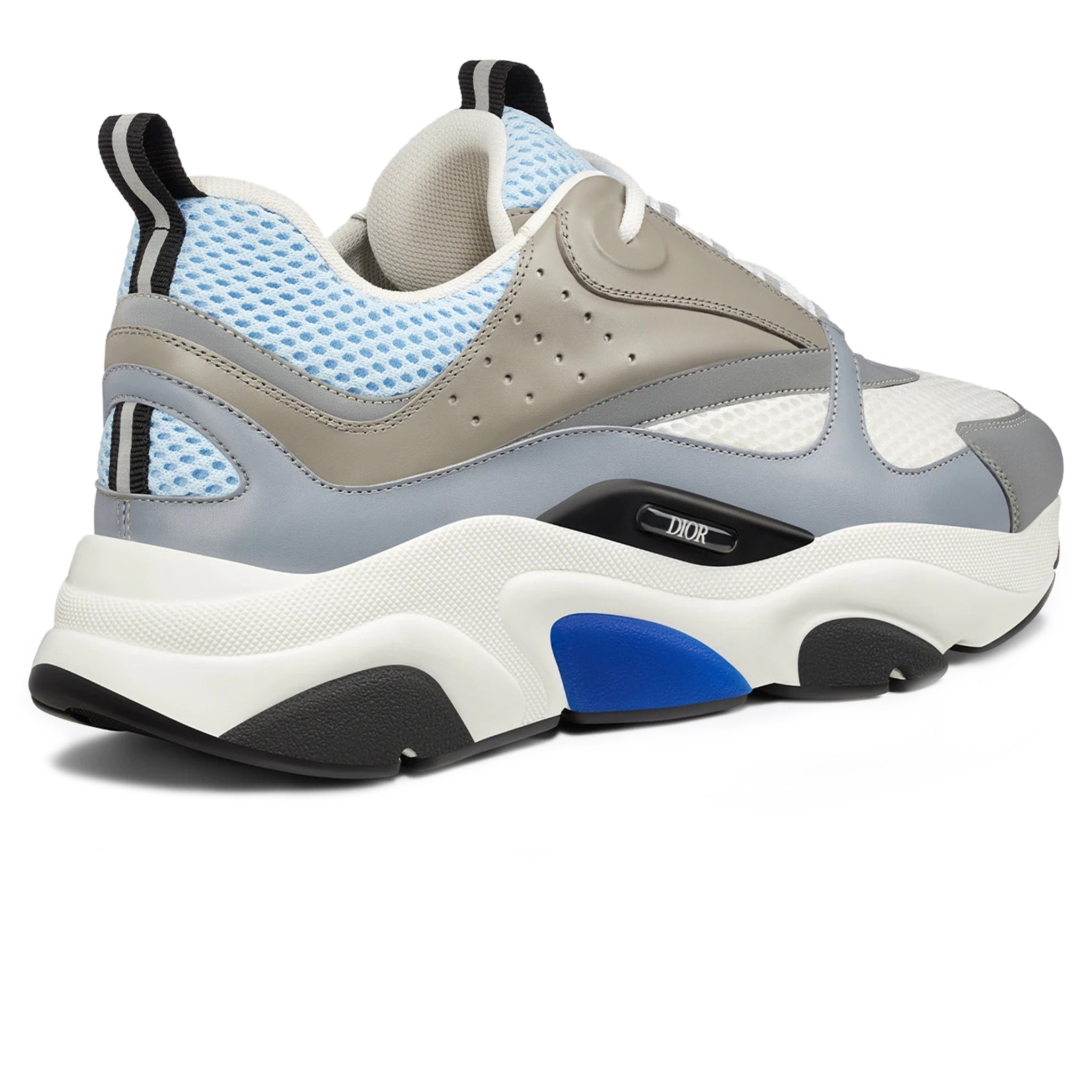 Dior B22 Sky Blue And Grey Trainer - view 3