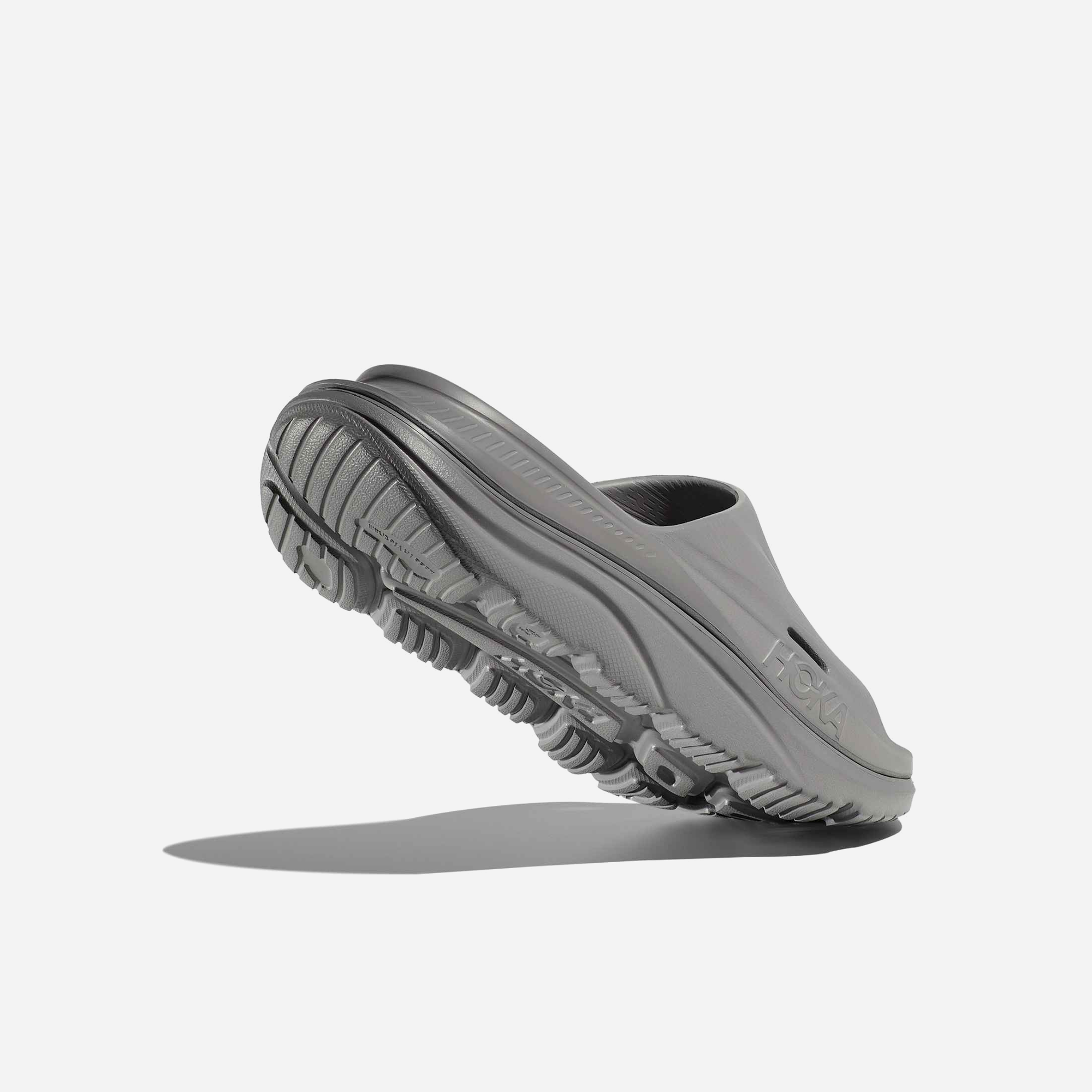 Hoka Ora Recovery Slide 3 Grey Grey - view 2