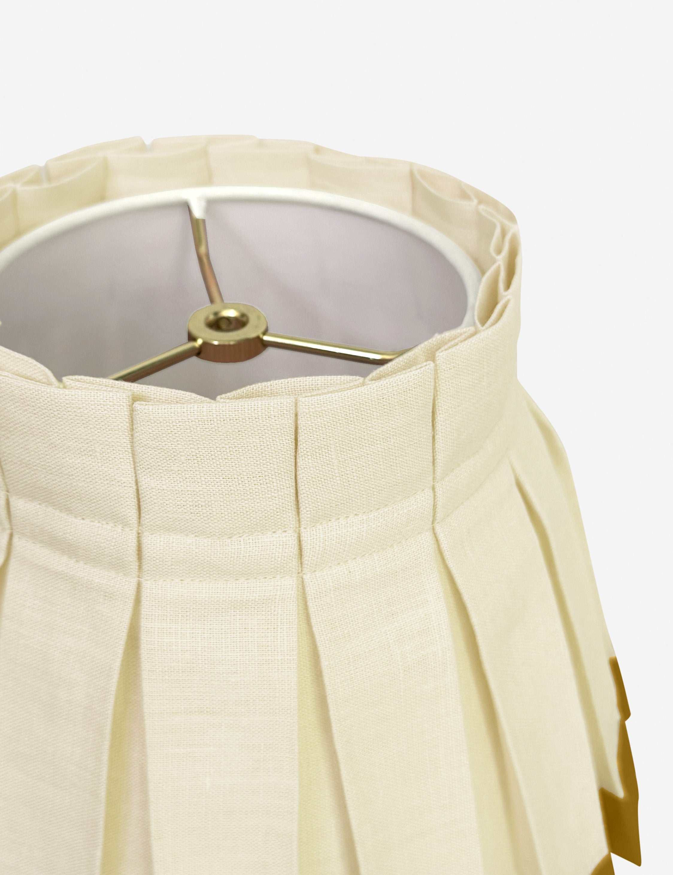Lulu and Georgia Color Block Classic Box Pleat Lampshade by Cielle Home - view 14