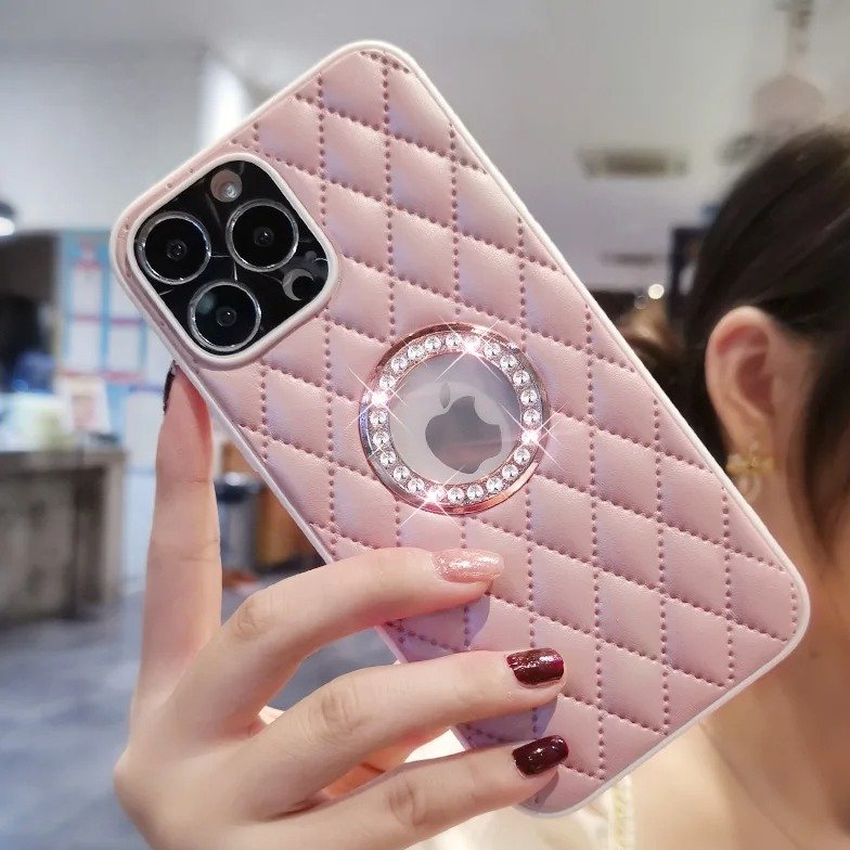 Peeperly Luxury Rhinestone Shiny Diamond Case