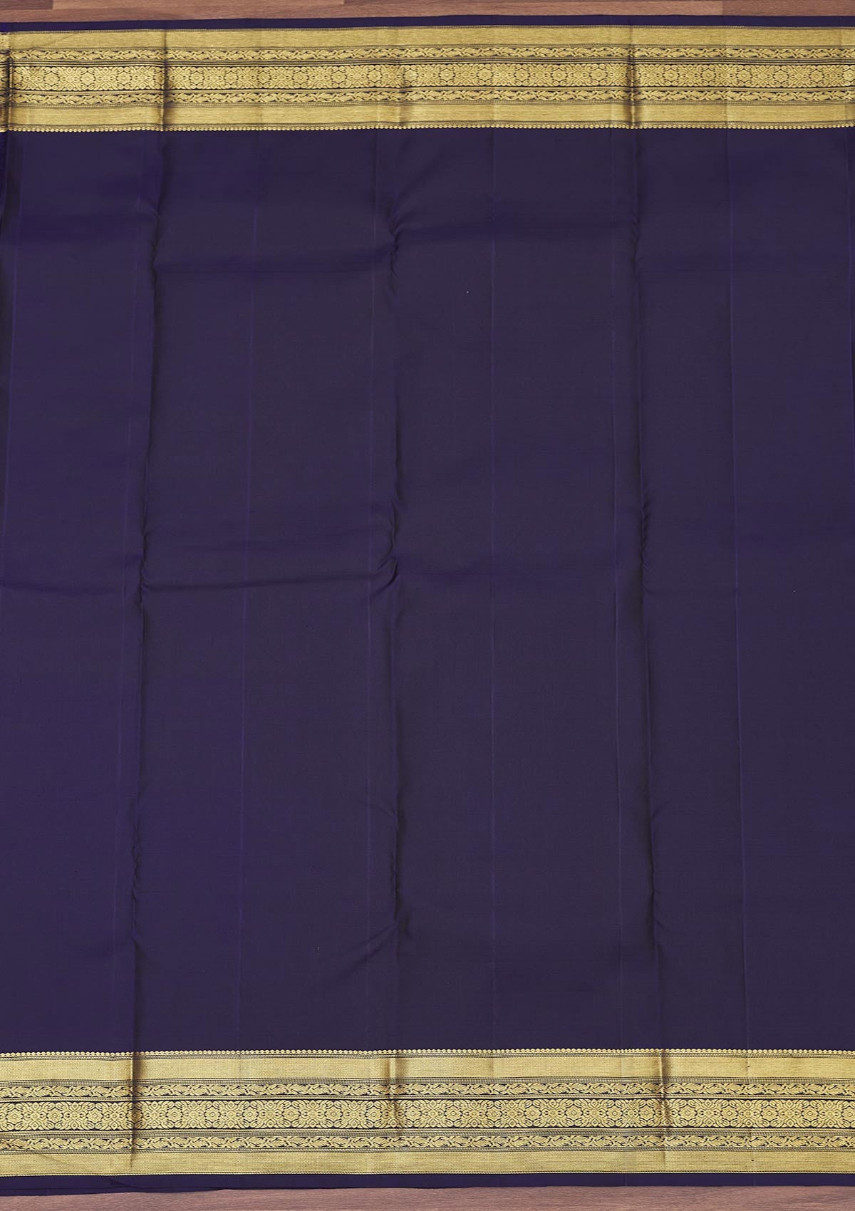 Koskii Purple Zariwork Pure Silk Saree – Women's - view 7