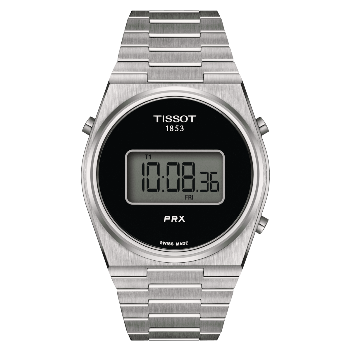 Tissot T-Classic PRX Black Dial Unisex 40mm T1374631105000