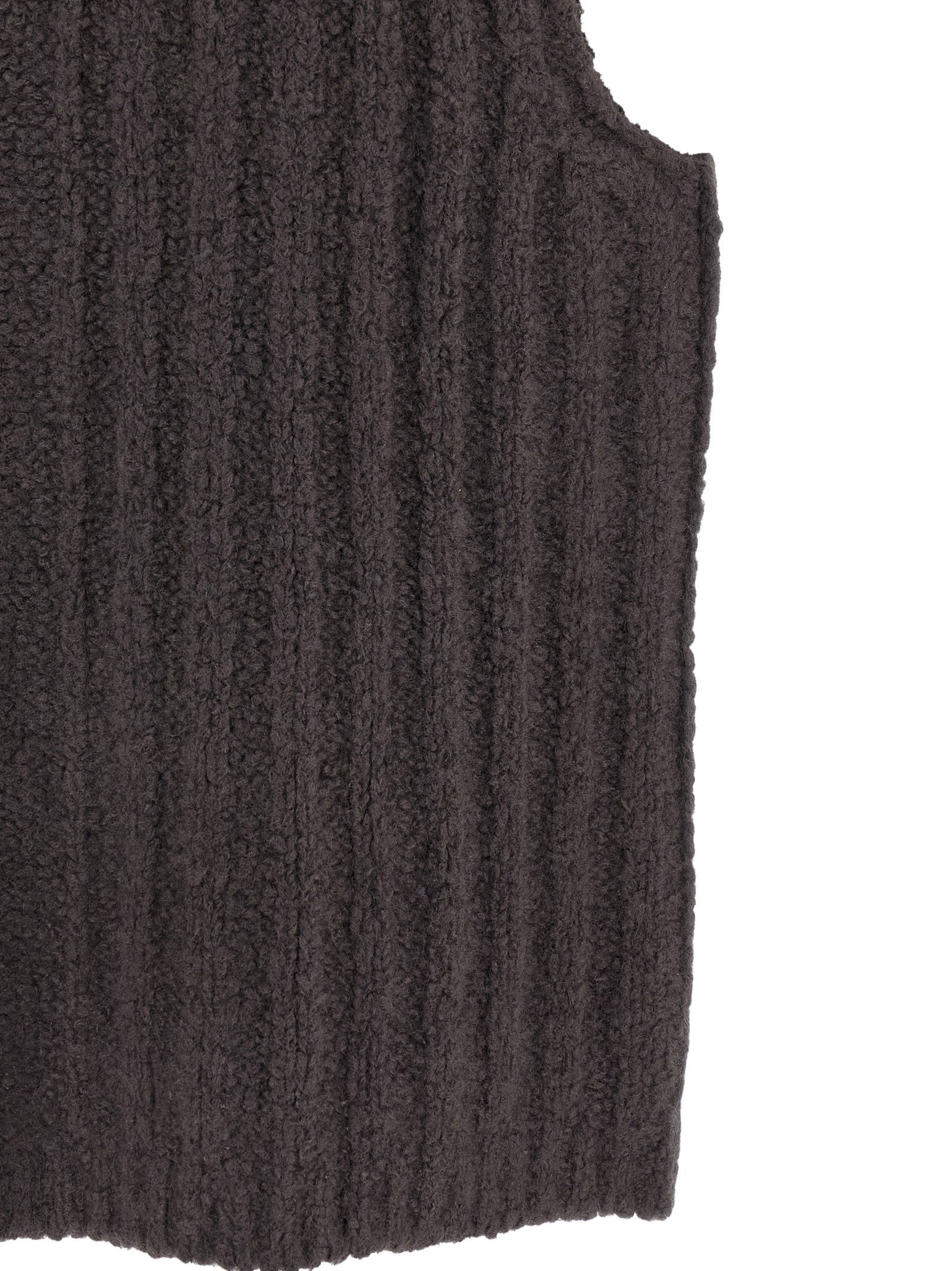 Rick Owens Hooded Tank Top – 90% cachemire 10% silk - view 4