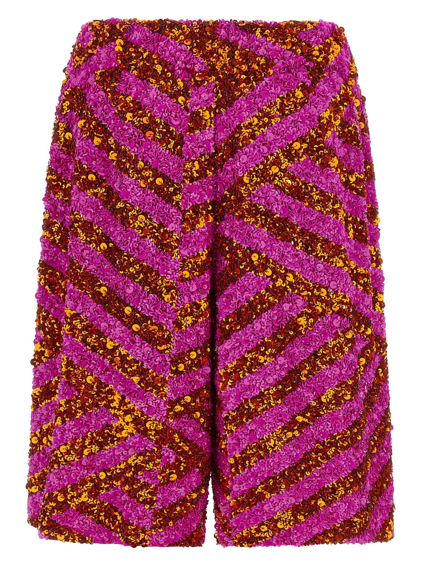 Dries Van Noten Pomy Bis Bermuda Shorts – 100% viscose - view 2