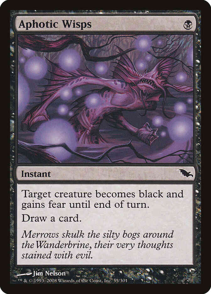 Aphotic wisps 55 – Magic Aphotic Wisps [55] [Shadowmoor] [Non-Foil]