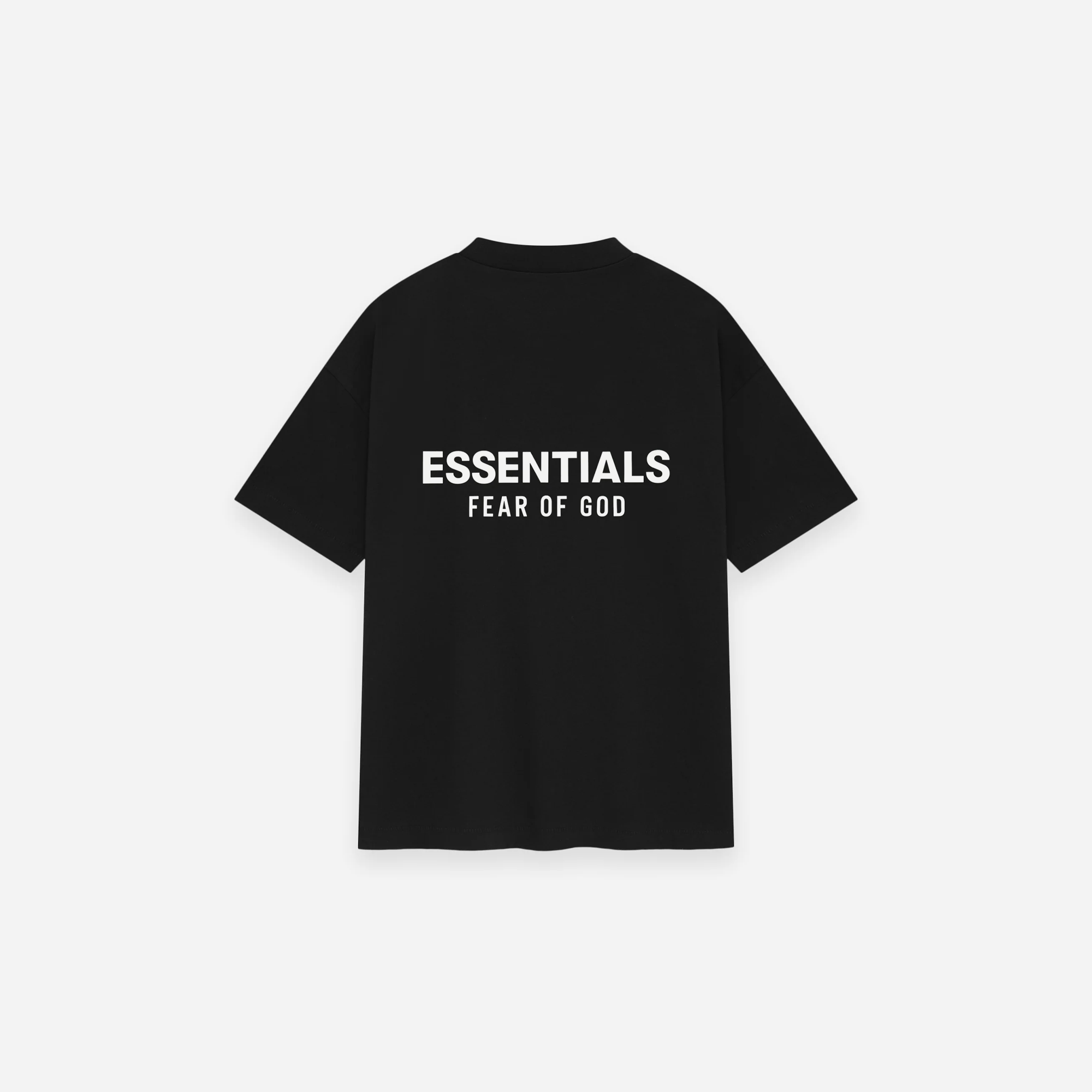 Fear Of God Essentials SS25 Classic Short Sleeve Tee - Jet Black - view 2