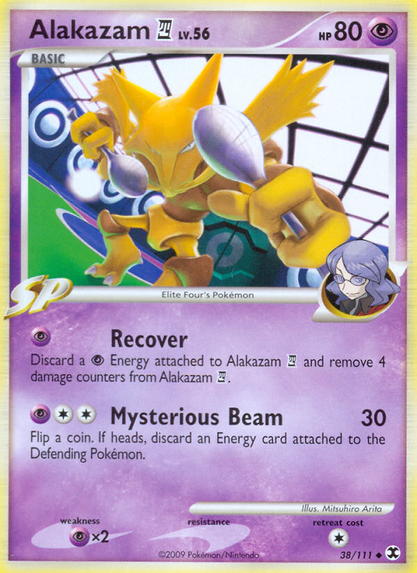 Uncommon pl2-38 reverse – Pokémon Alakazam 4 - 38/111 - Uncommon [pl2-38] [Reverse Holo] - Alakazam 4 - 38/111 - Uncommon