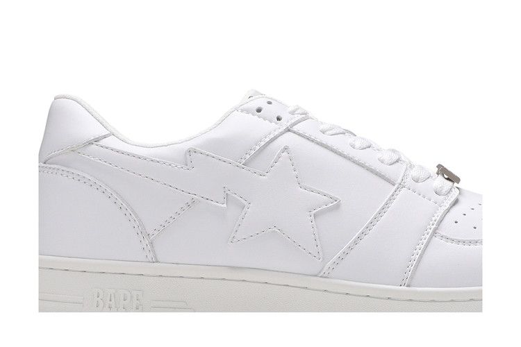A Bathing Ape Bape Sta Low Patent White - view 2
