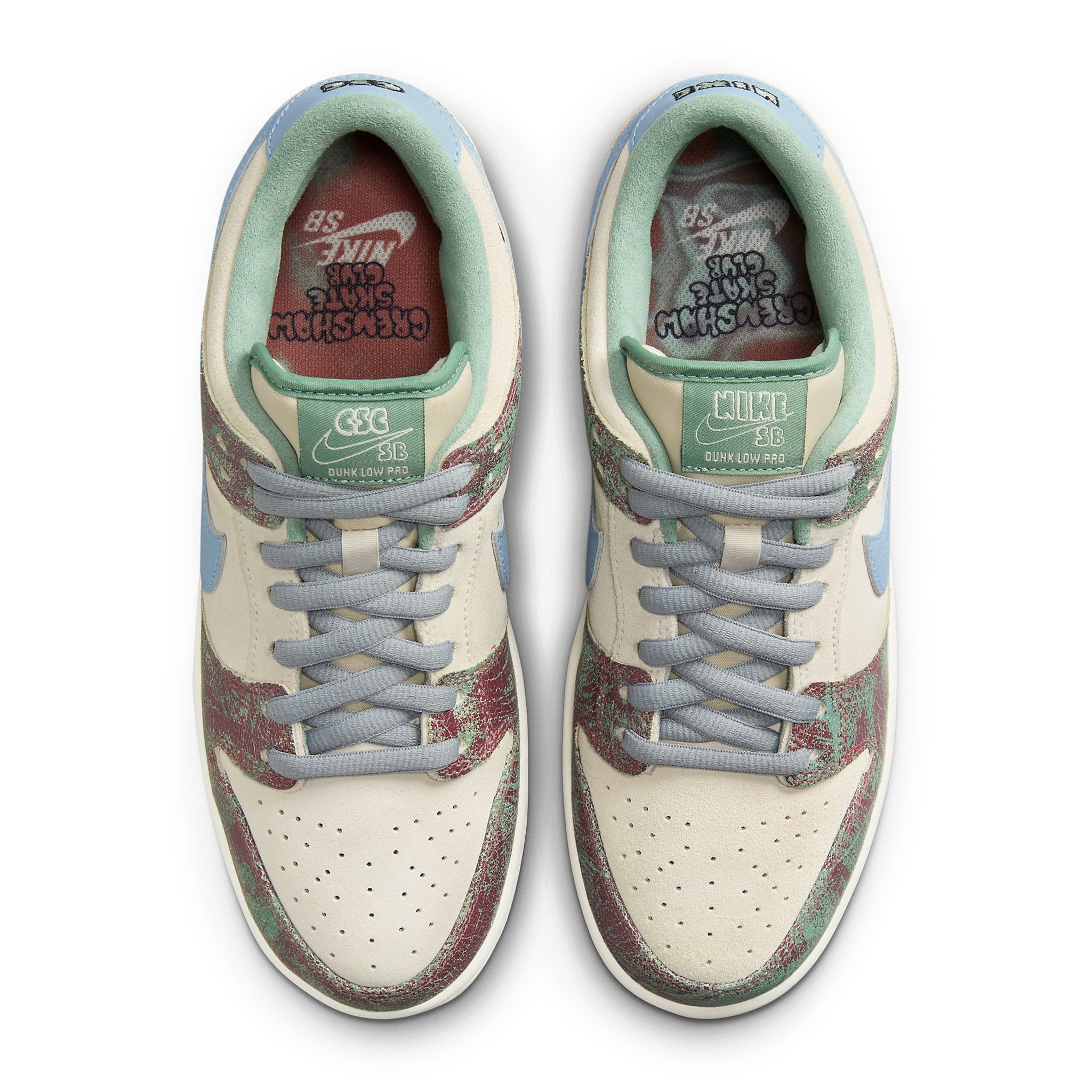 Crenshaw Skate Club x Nike SB Dunk Low – Beige - view 3