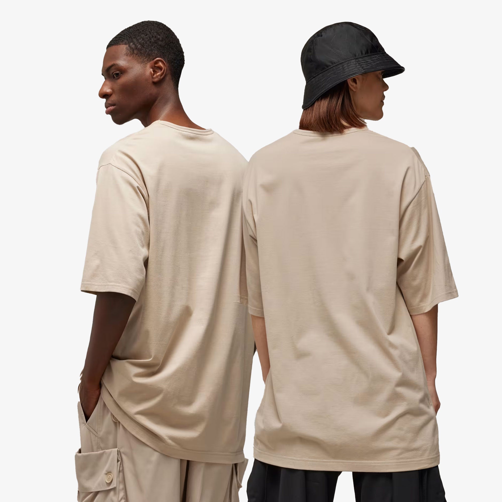Y-3 | Boxy Short Sleeve Tee { Clay Brown - view 2