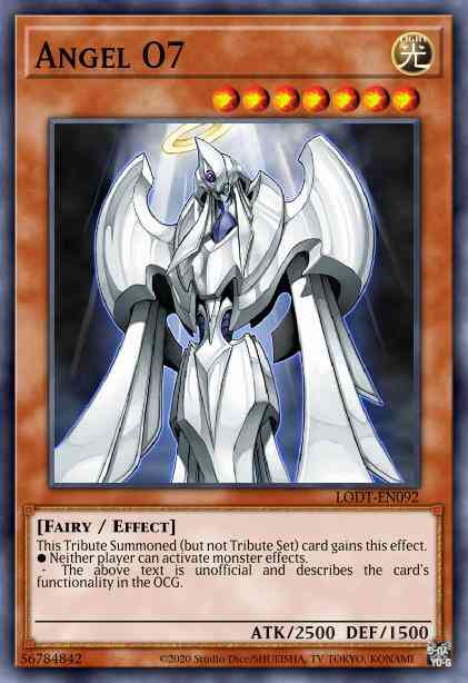 Yu-Gi-Oh! Angel O7 - LODT-EN092 - Secret Rare - 1st Edition
