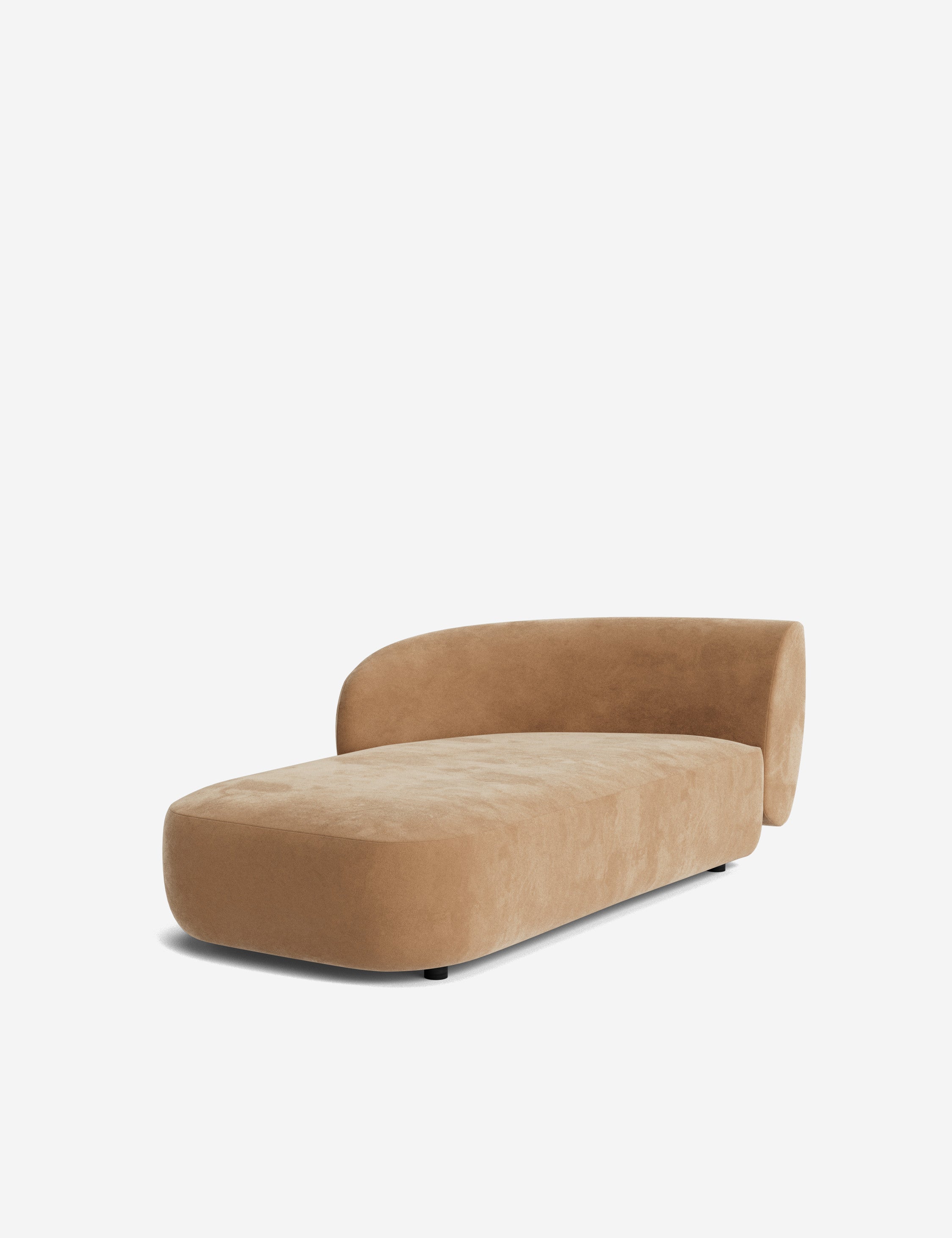 Lulu and Georgia Claret Modular Left Chaise - view 89