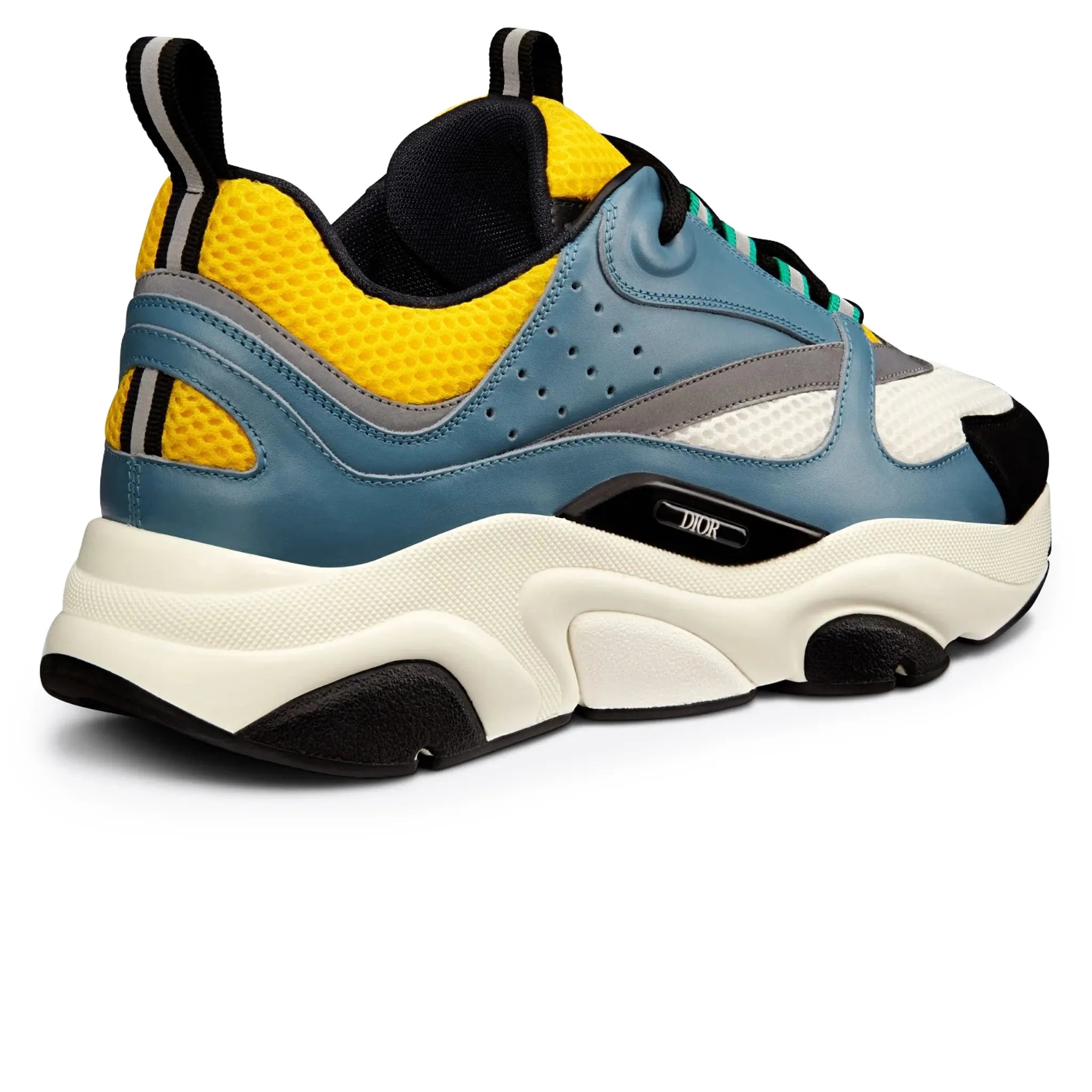 Dior B22 Blue Yellow Trainer - view 3