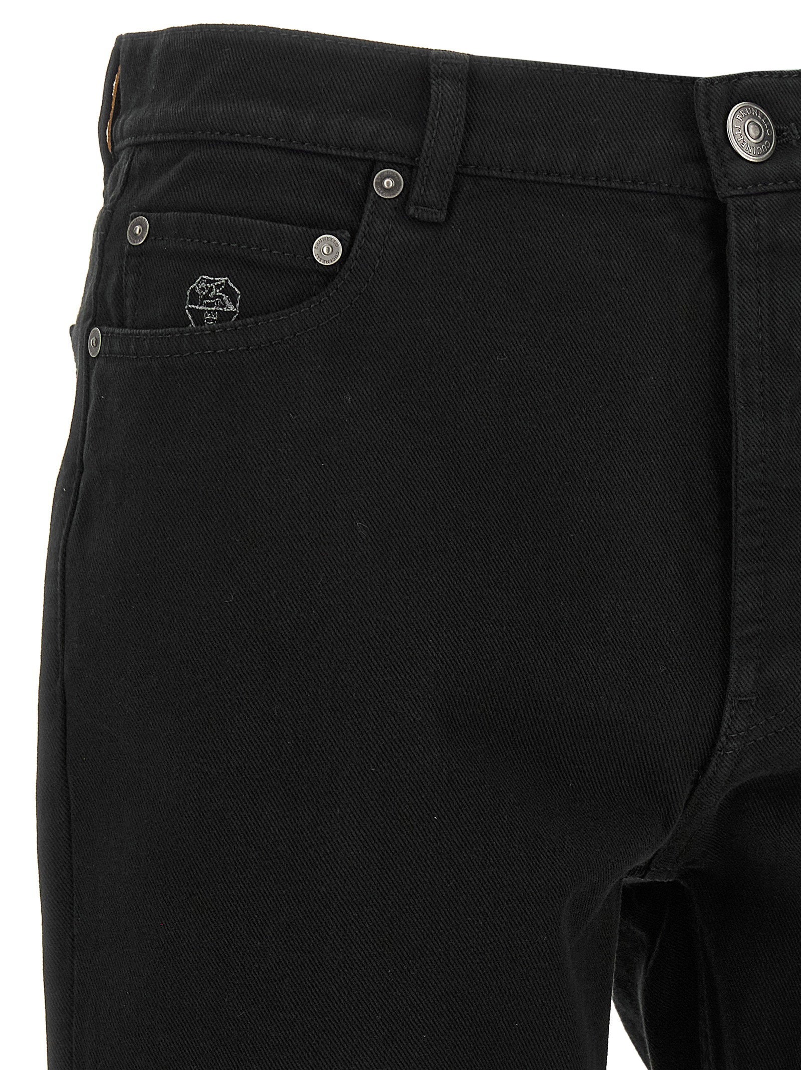 Brunello Cucinelli Straight Leg Jeans – 100% cotton - view 3