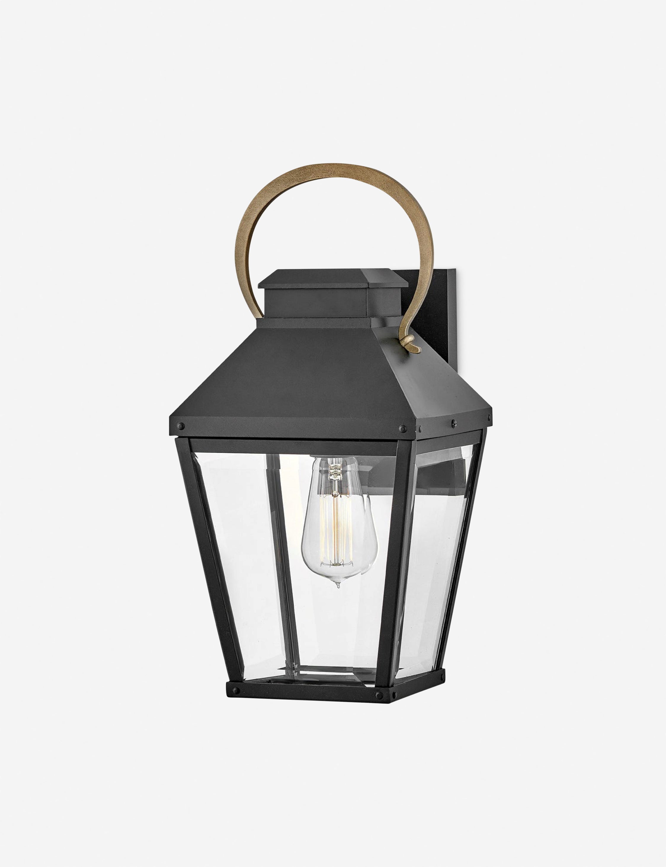 Lulu and Georgia Renshaw Outdoor Sconce – Black - view 2