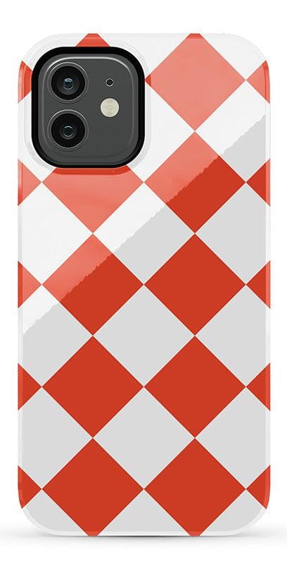Casetry Red Checkerboard | High Contrast Design Case - view 12