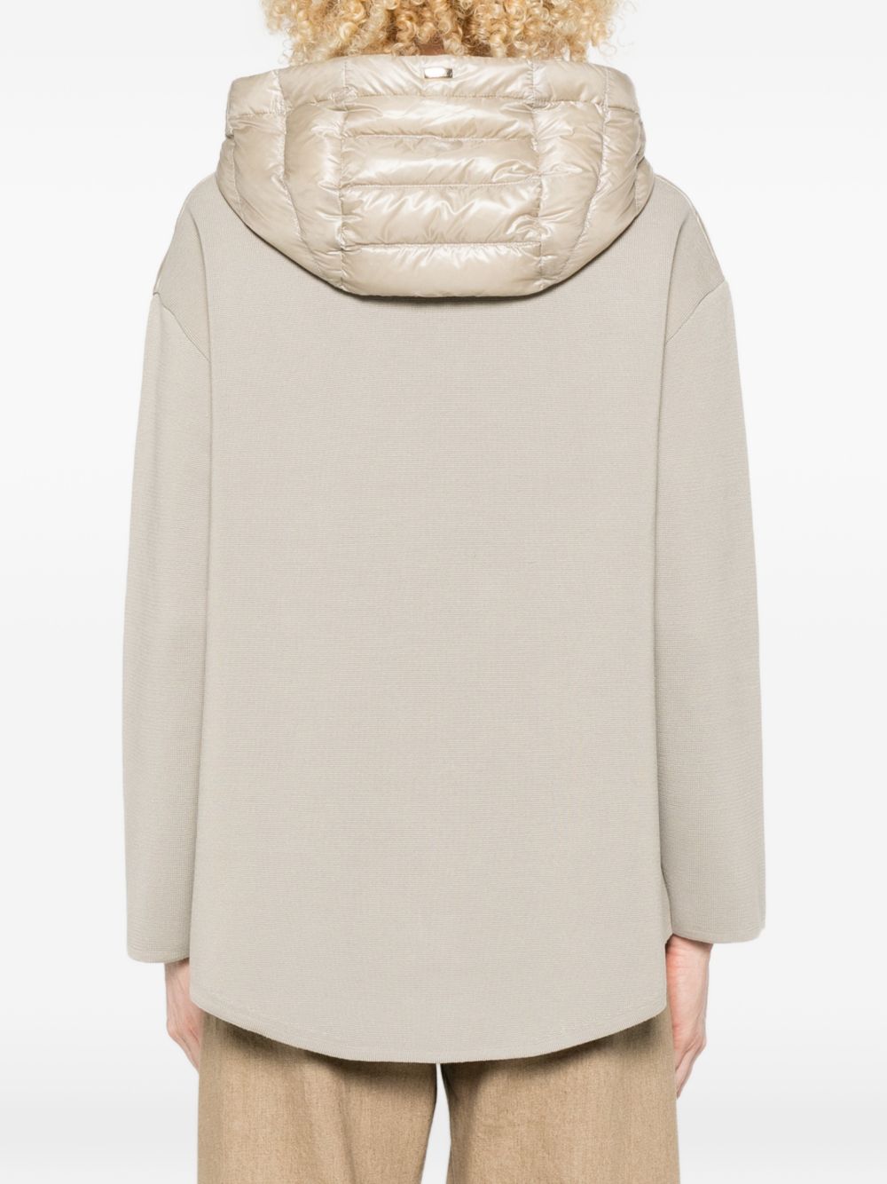 Herno Cotton and nylon down jacket - view 5