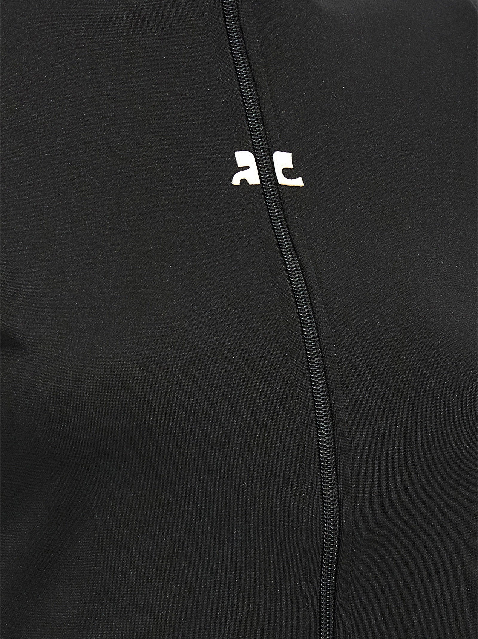 Courreges Interlock Zipped Top – 100% polyester - view 4