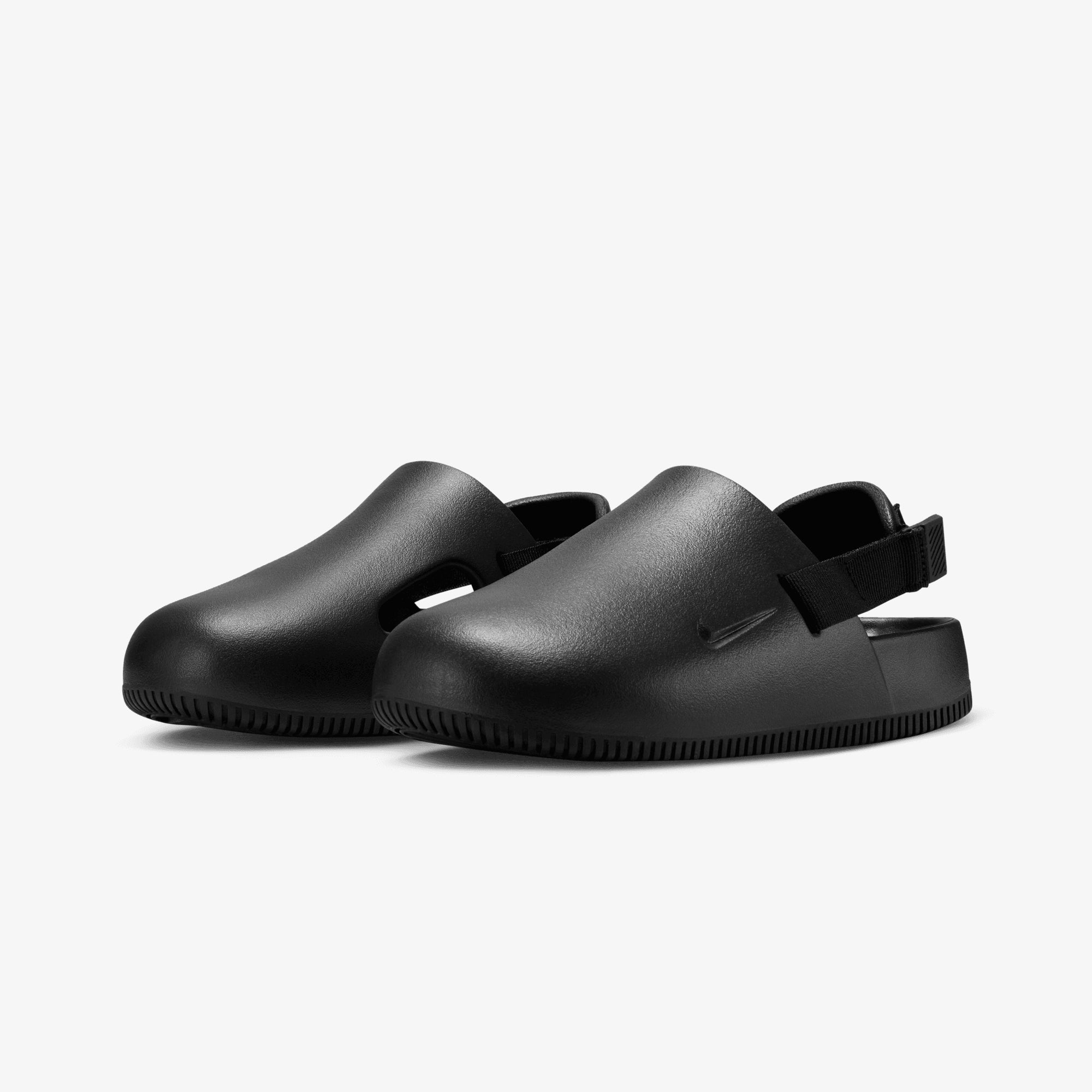 Nike | Calm Mules { Black/black - view 3