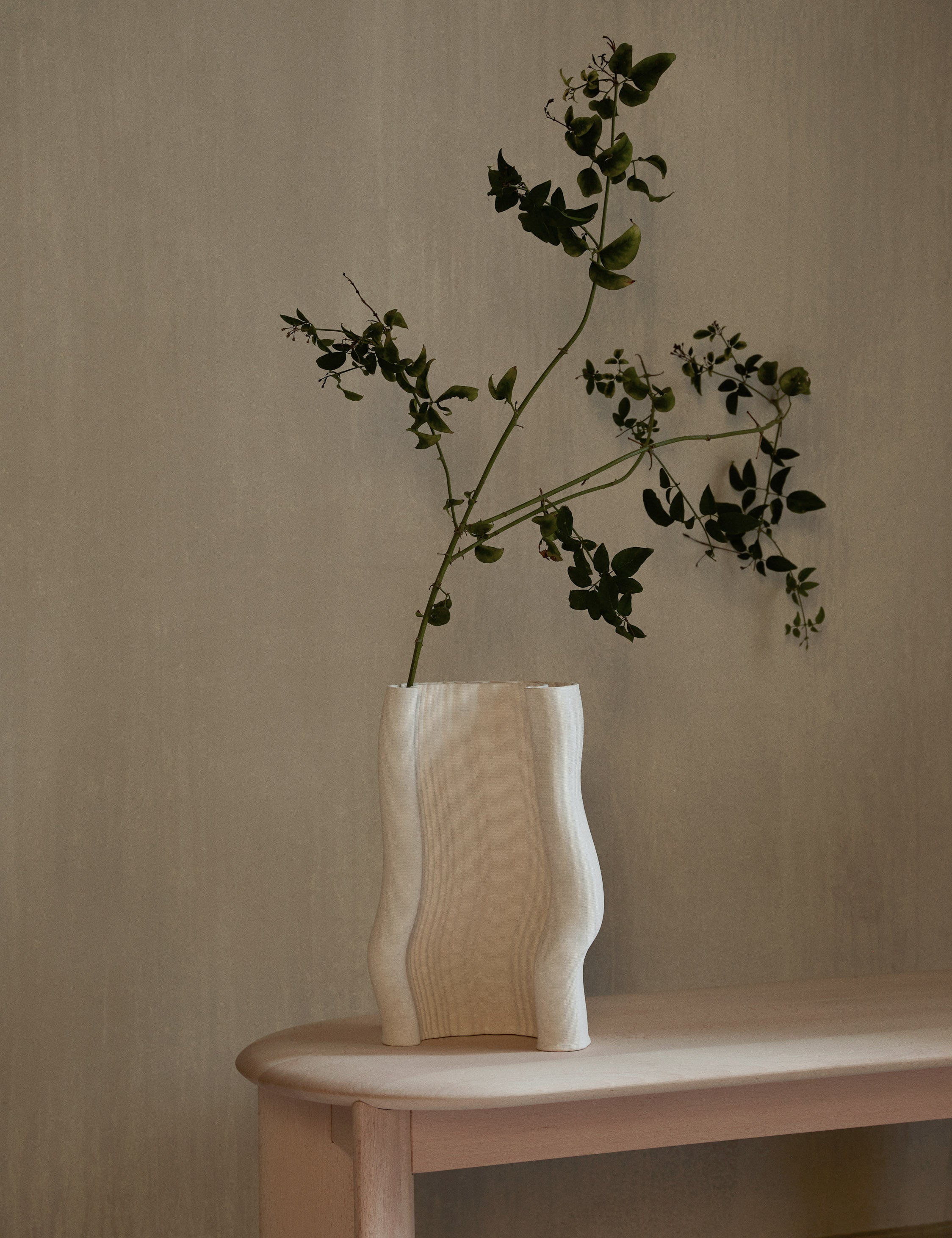 Lulu and Georgia Moire Vase by Ferm Living - view 3